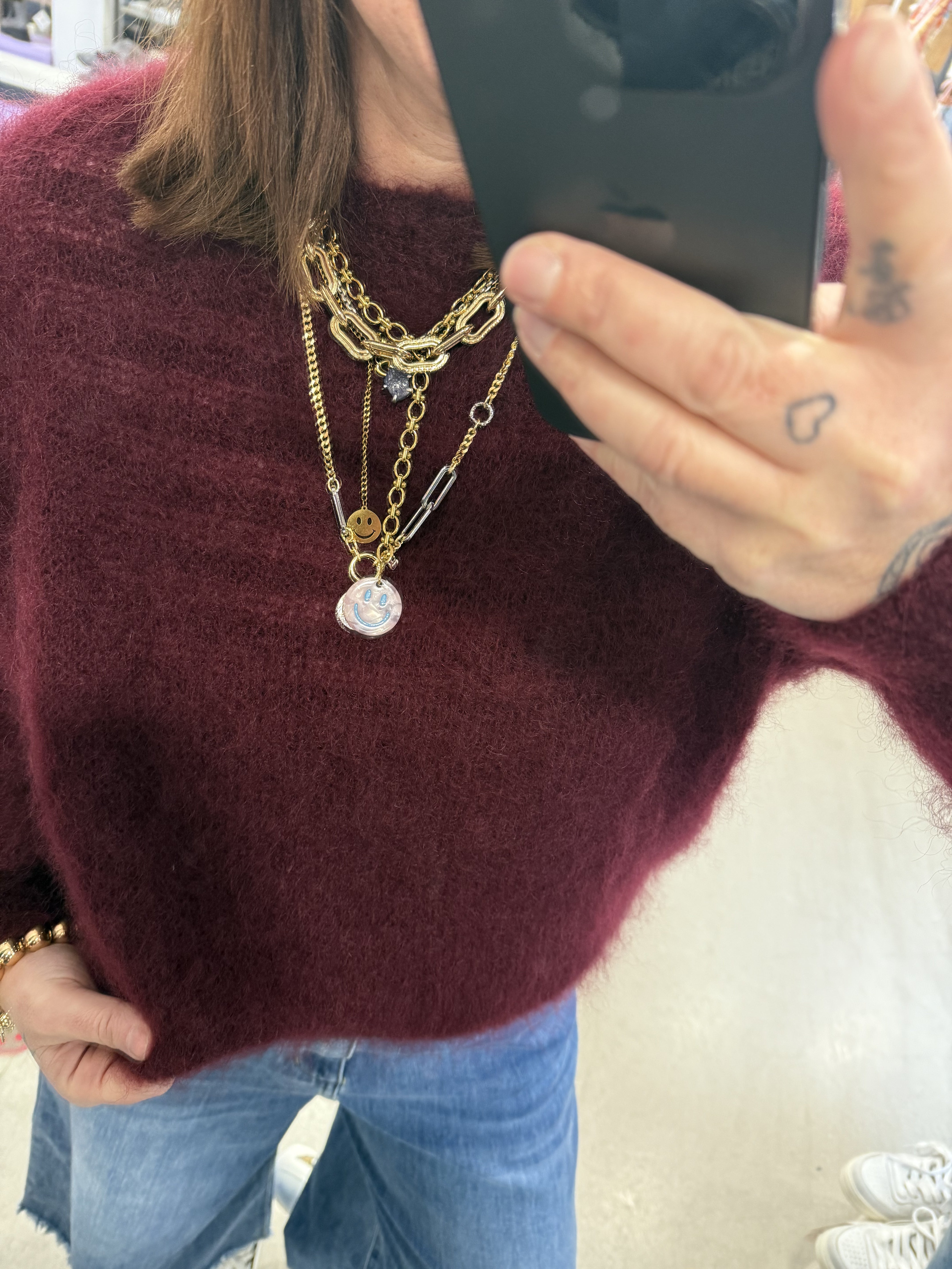 Pullover Bordeaux