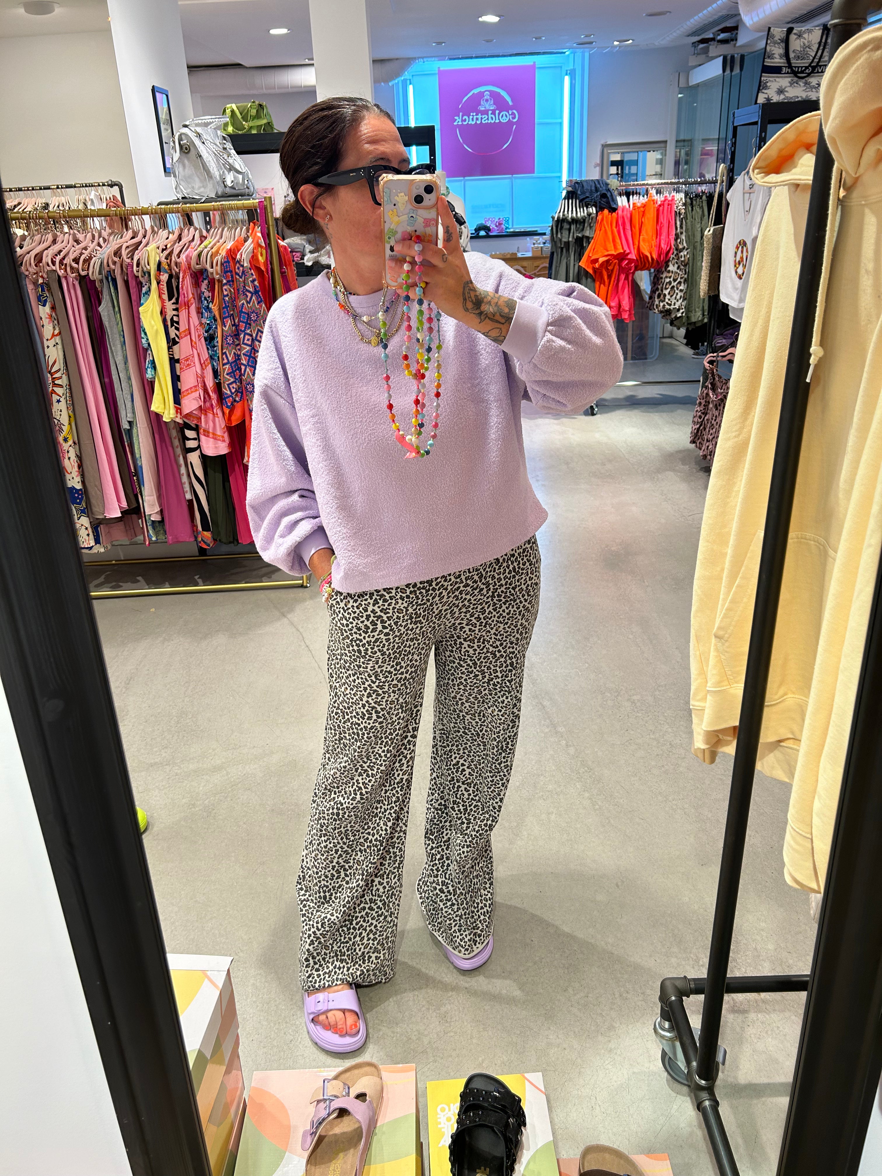 Hose Sweat Leo beige