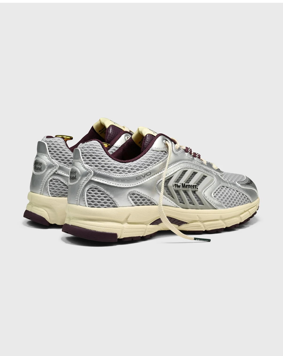 Schuhe Mercer Brand Rot/Silber