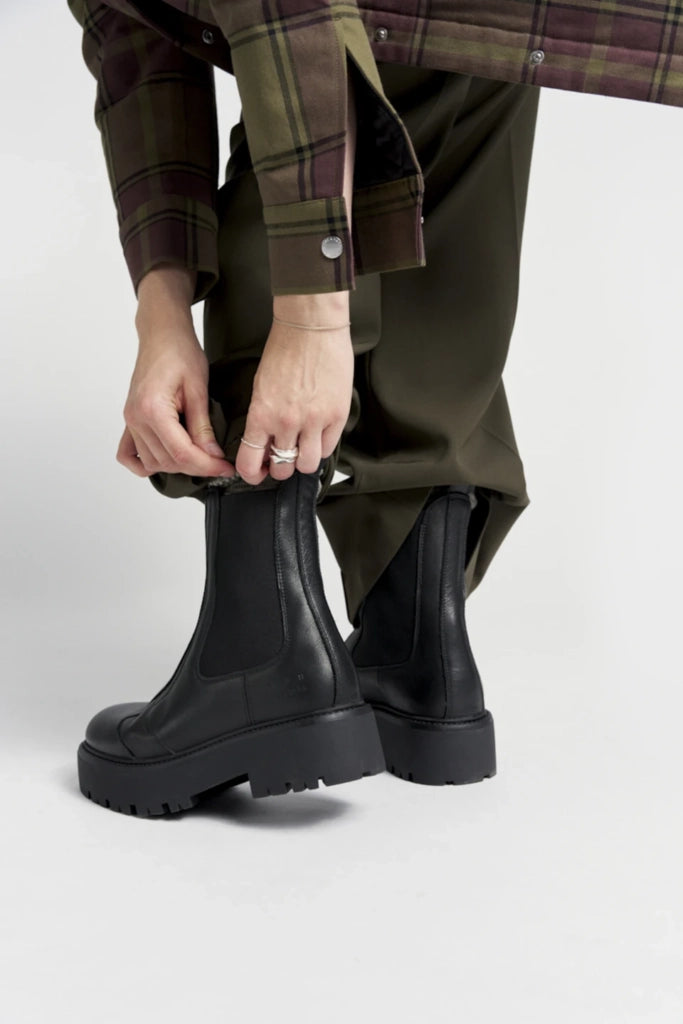 Boot CPH715 leather black