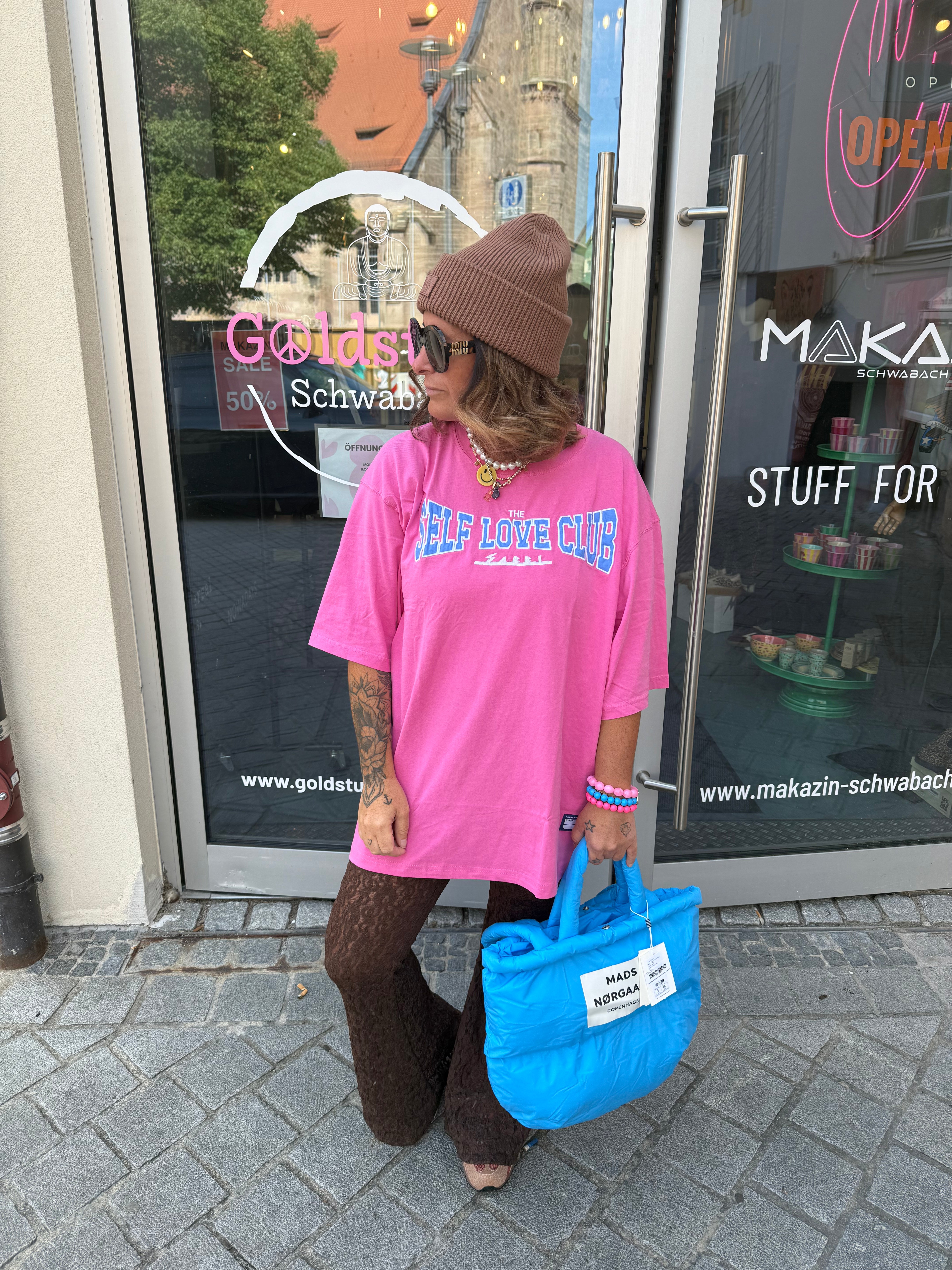 T-Shirt Sabbi Self love pink