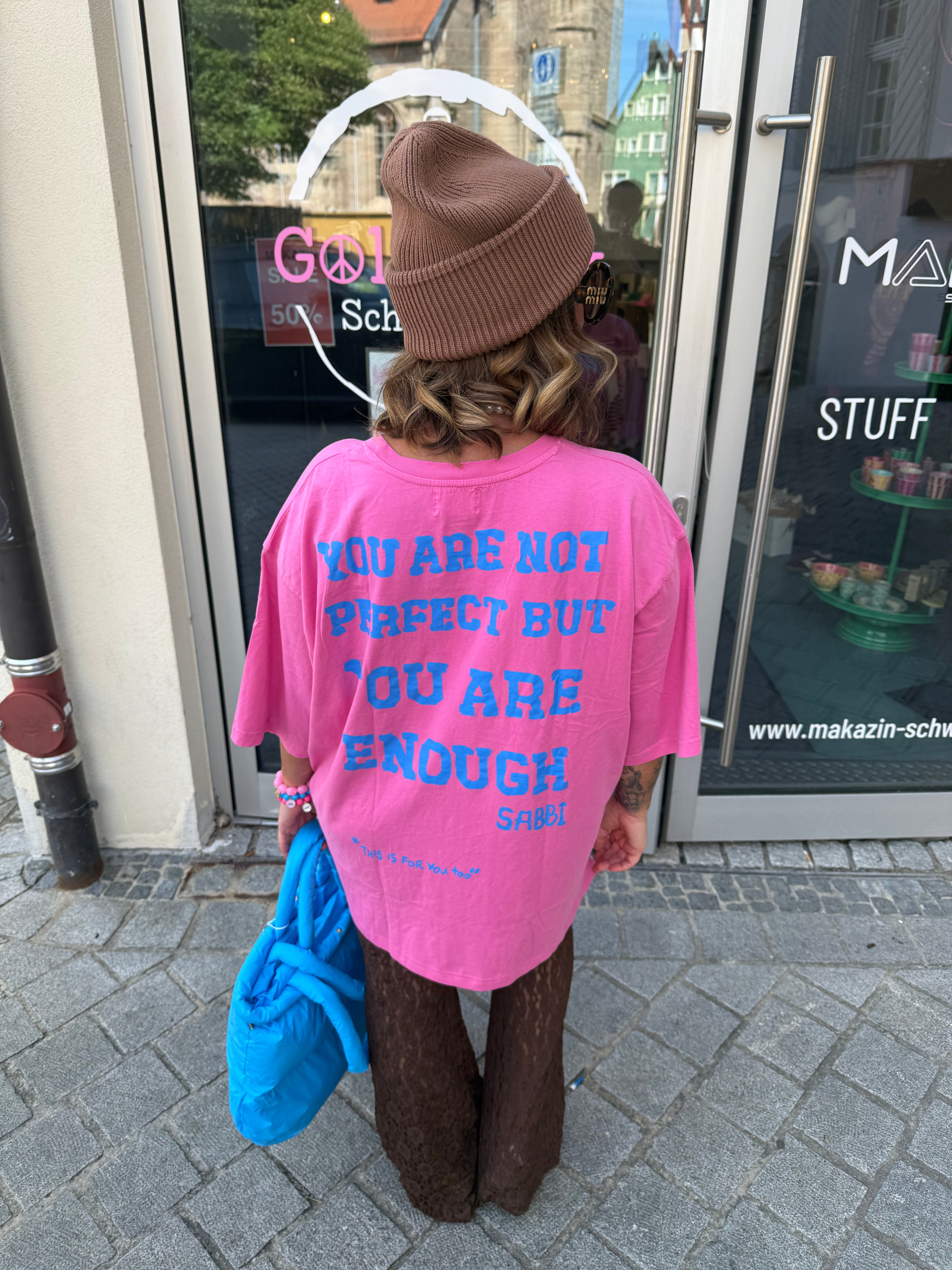 T-Shirt Sabbi Self love pink
