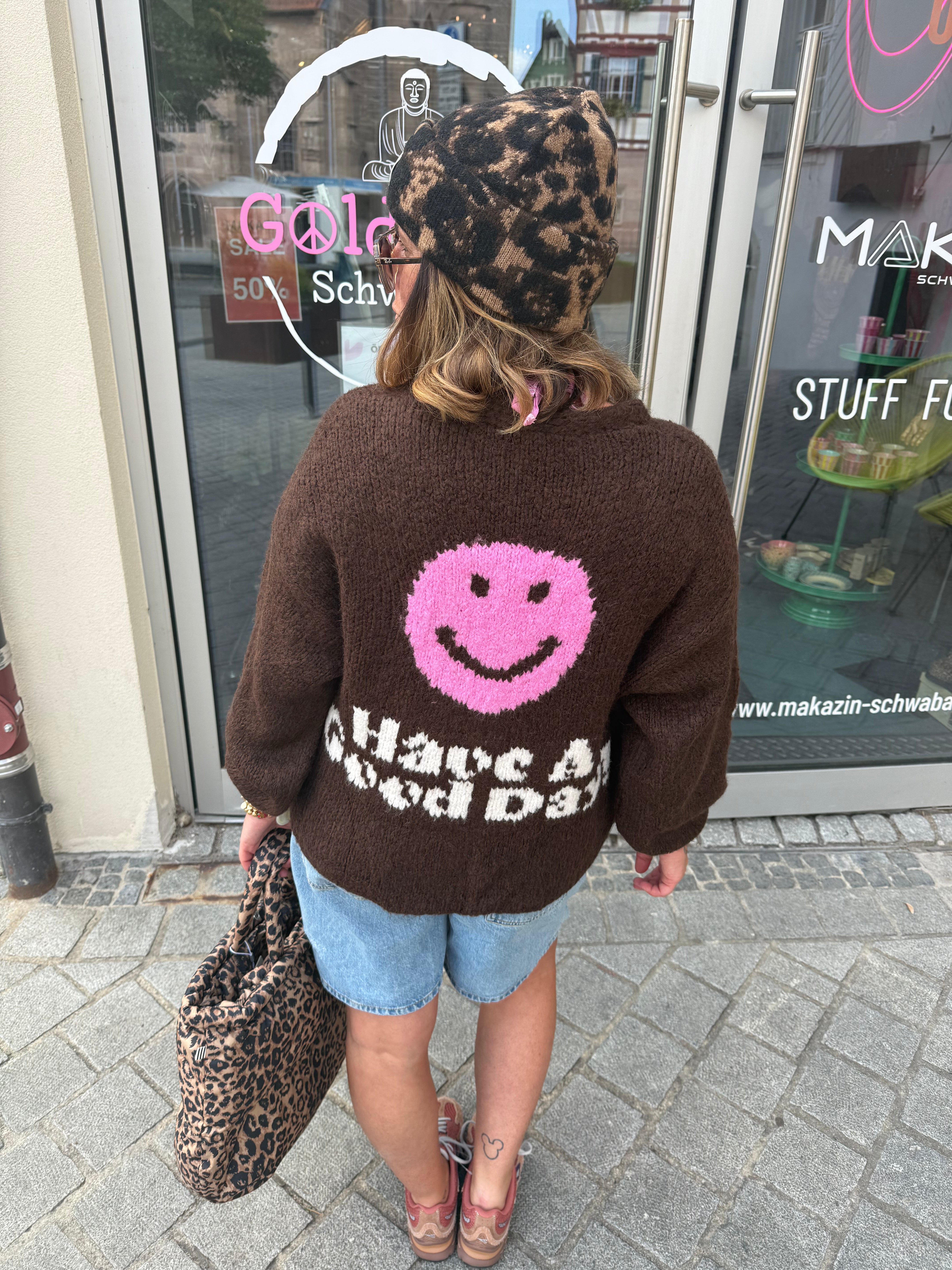 Cardigan Have a good day