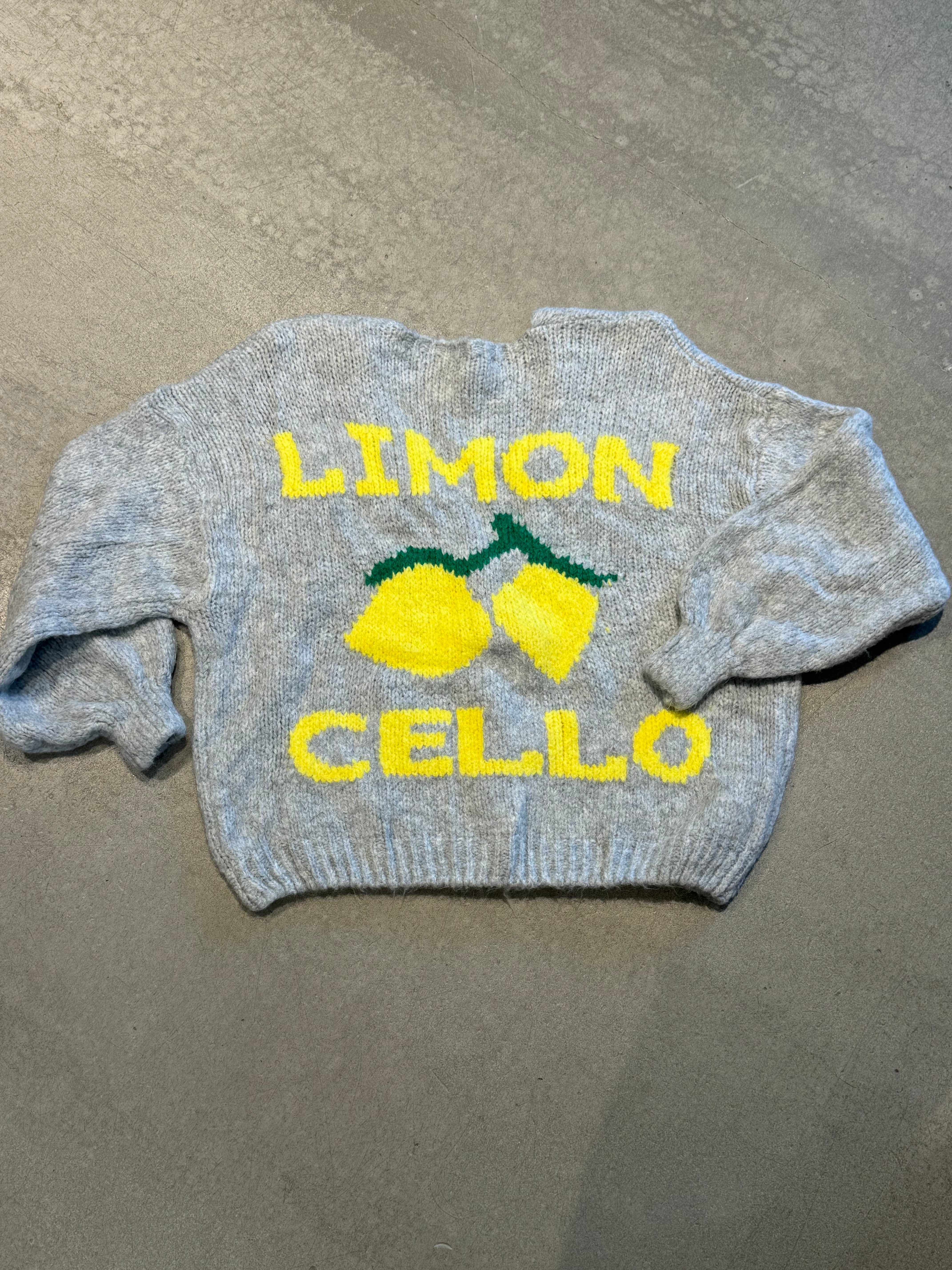 Jacke Strick Limoncello