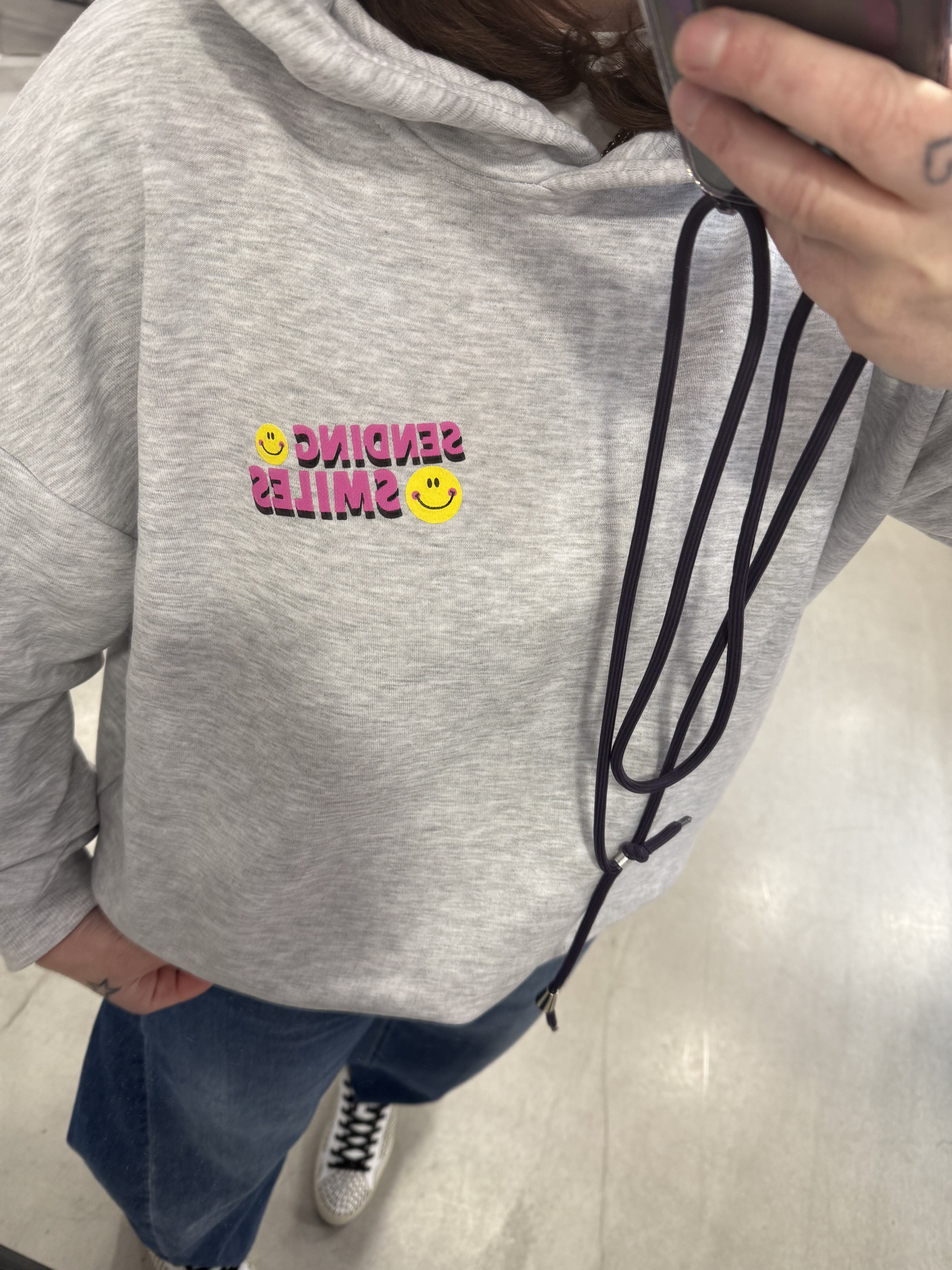 Hoodie Sending Smiles