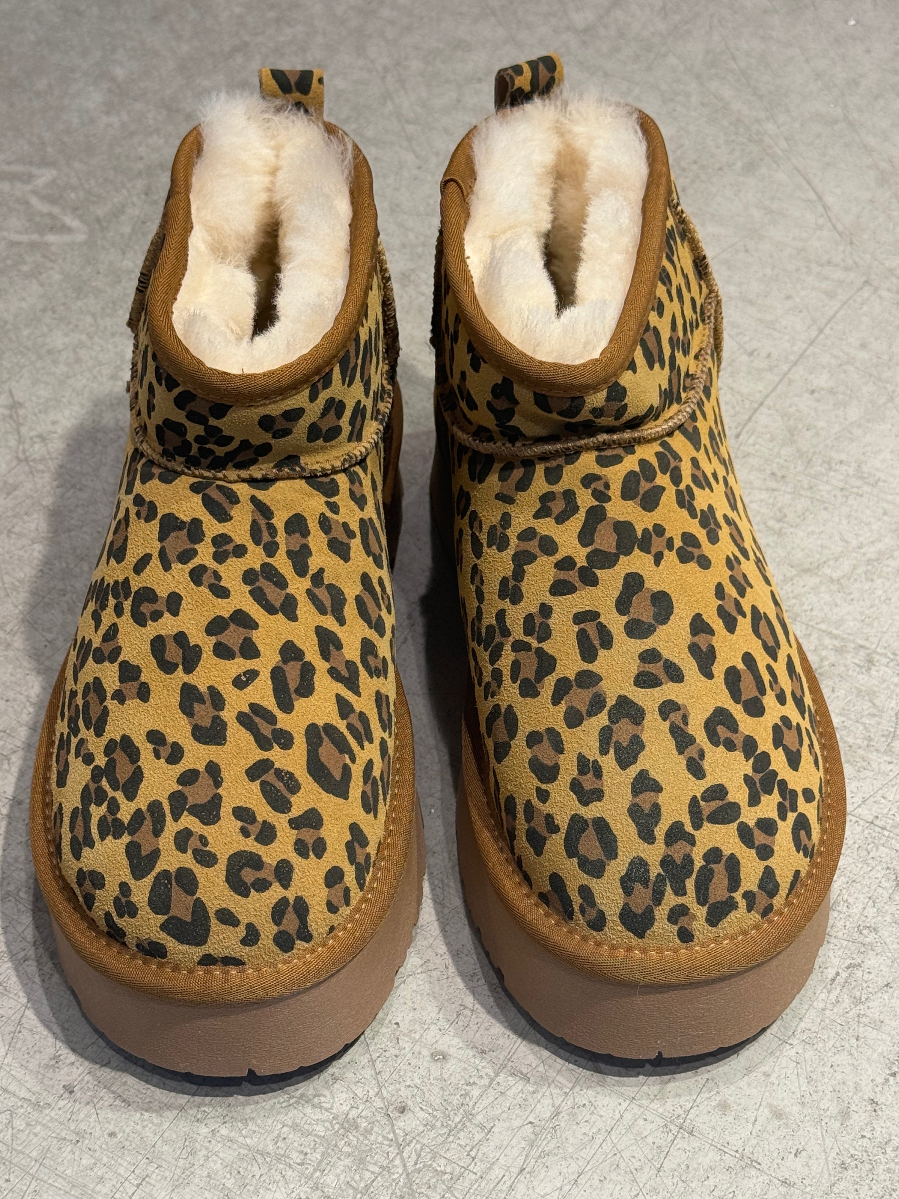 Schuh Boot Plateau Leo