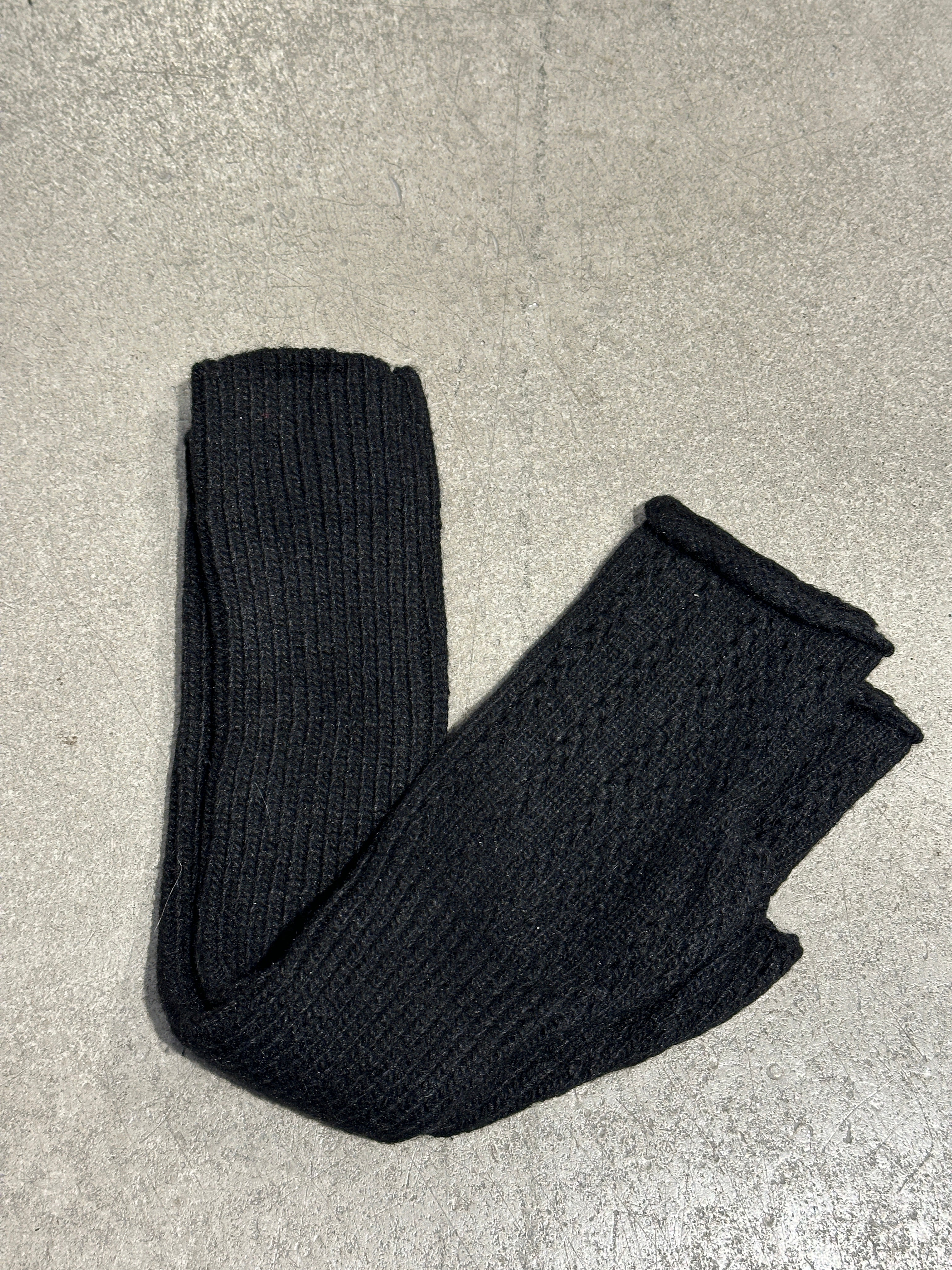 Handstulpe Strick Optik