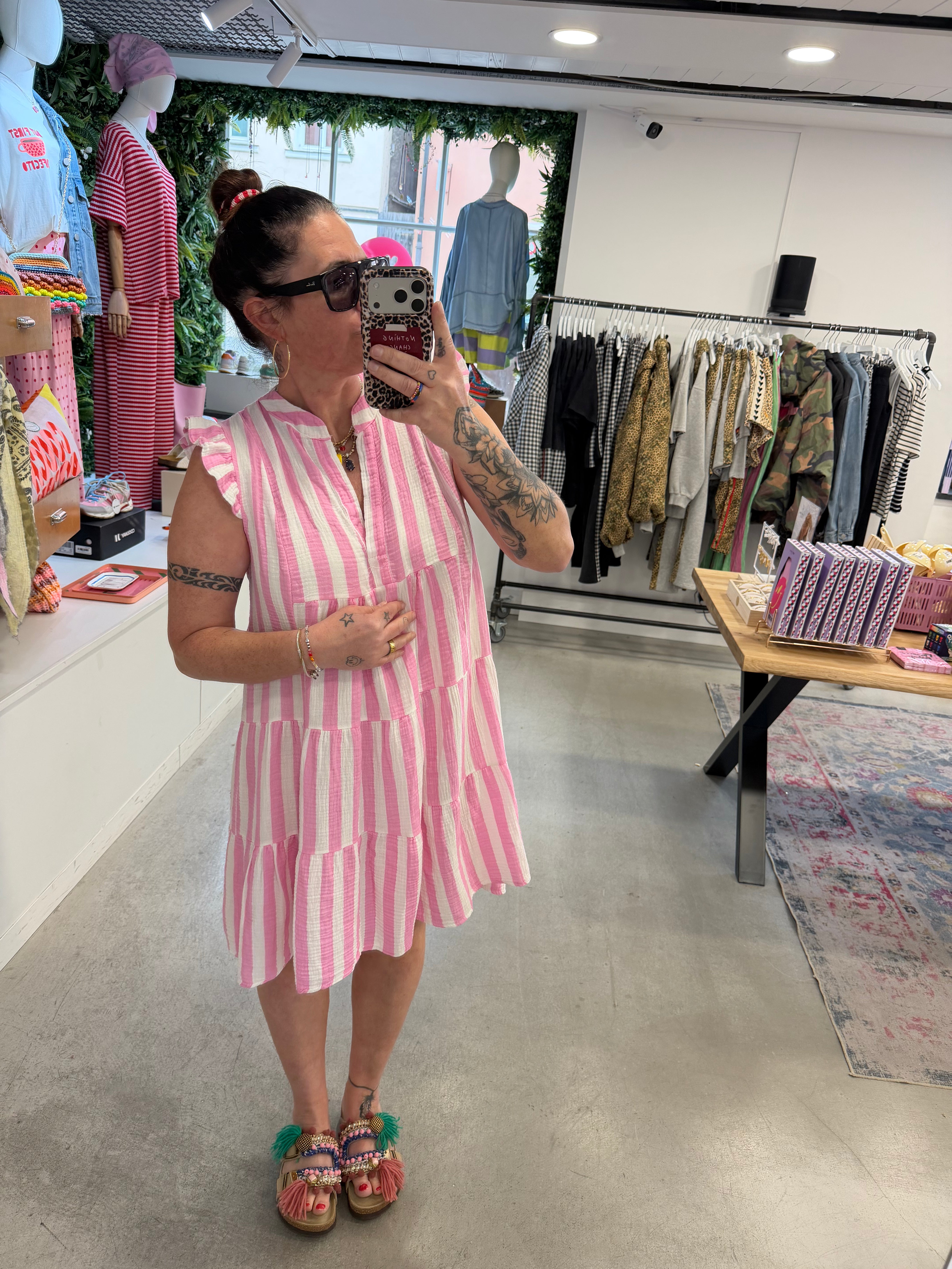 Kleid Musselin