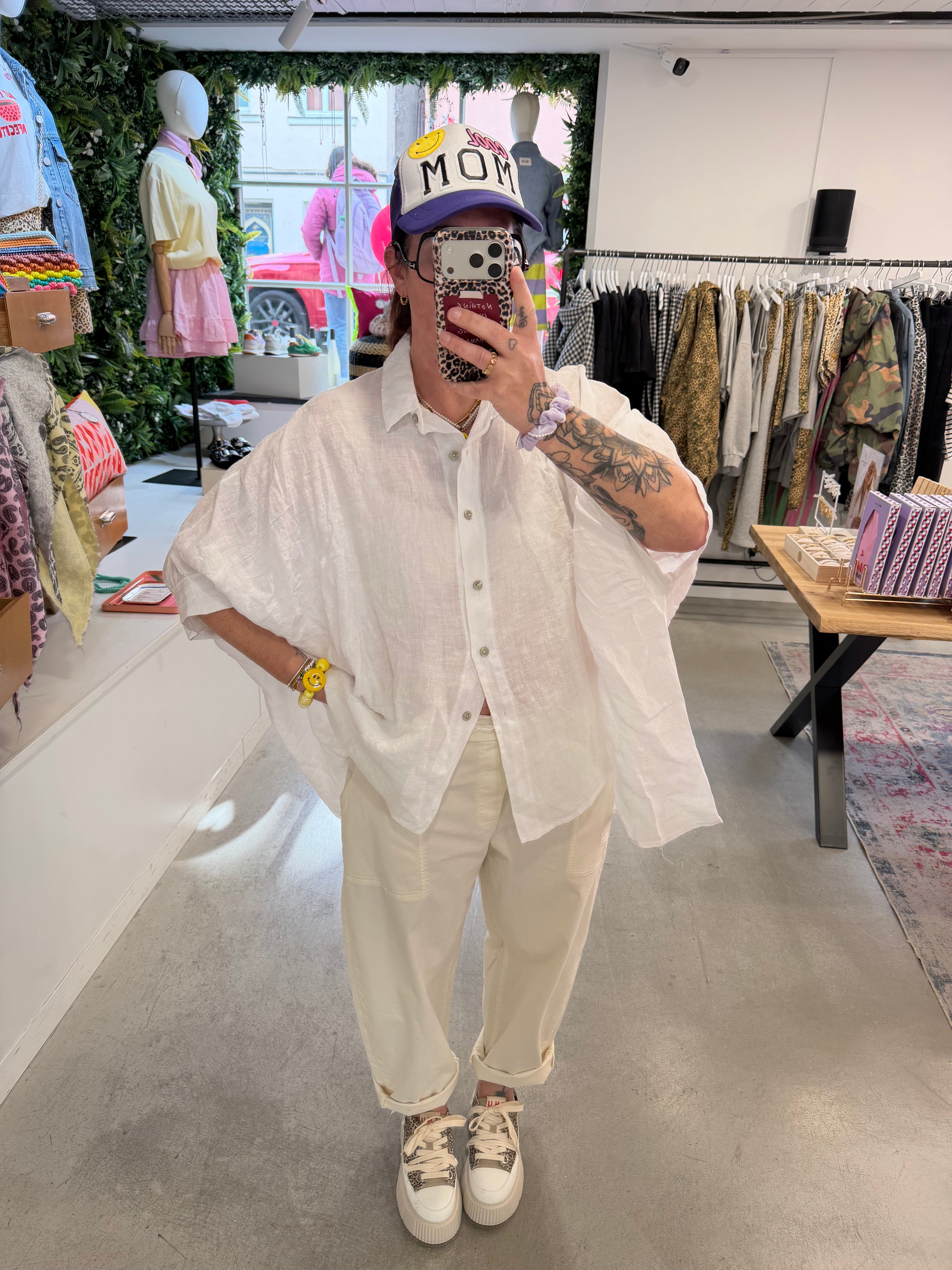 Bluse Lino