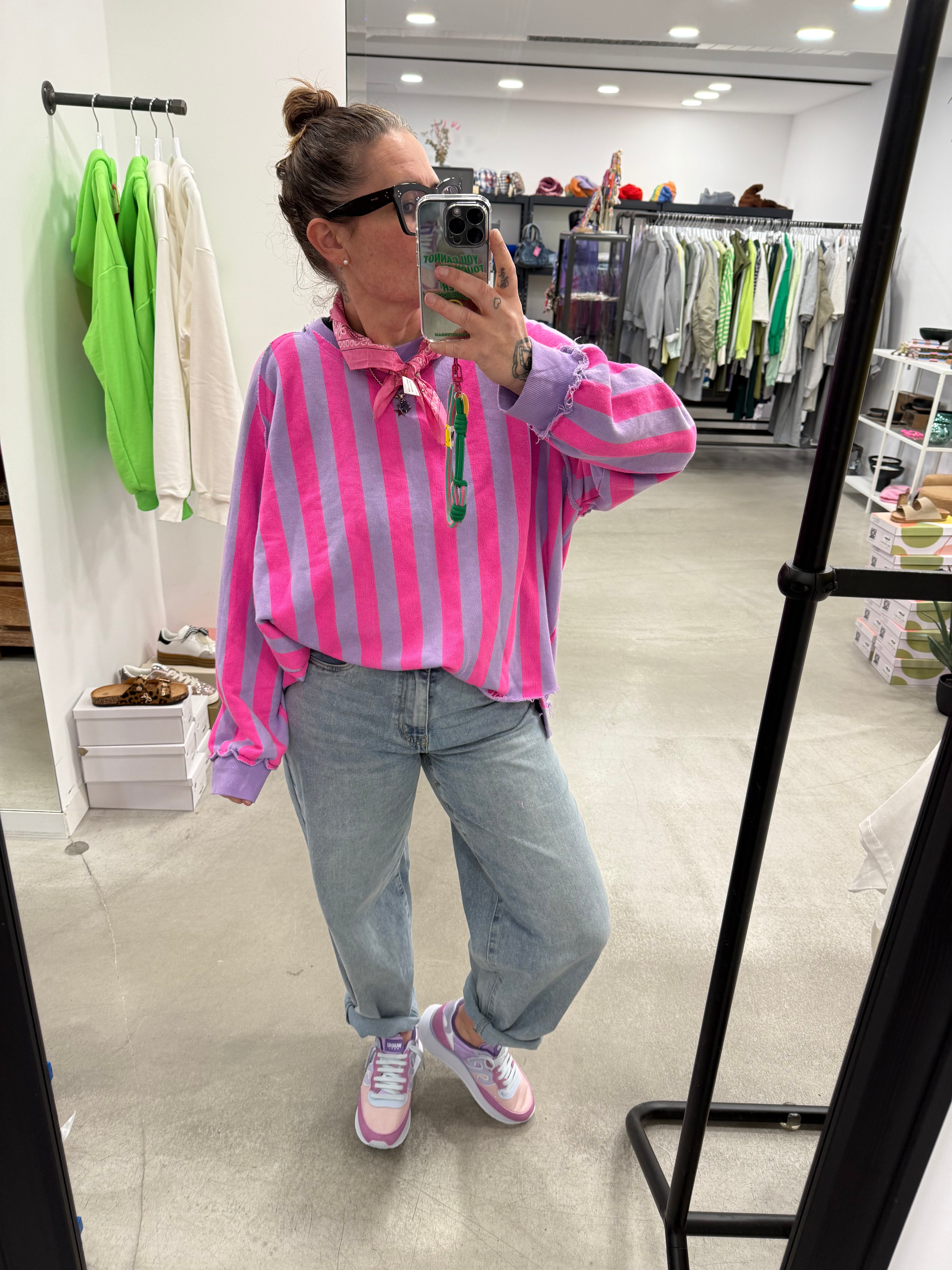 Pullover Oversize Stripe