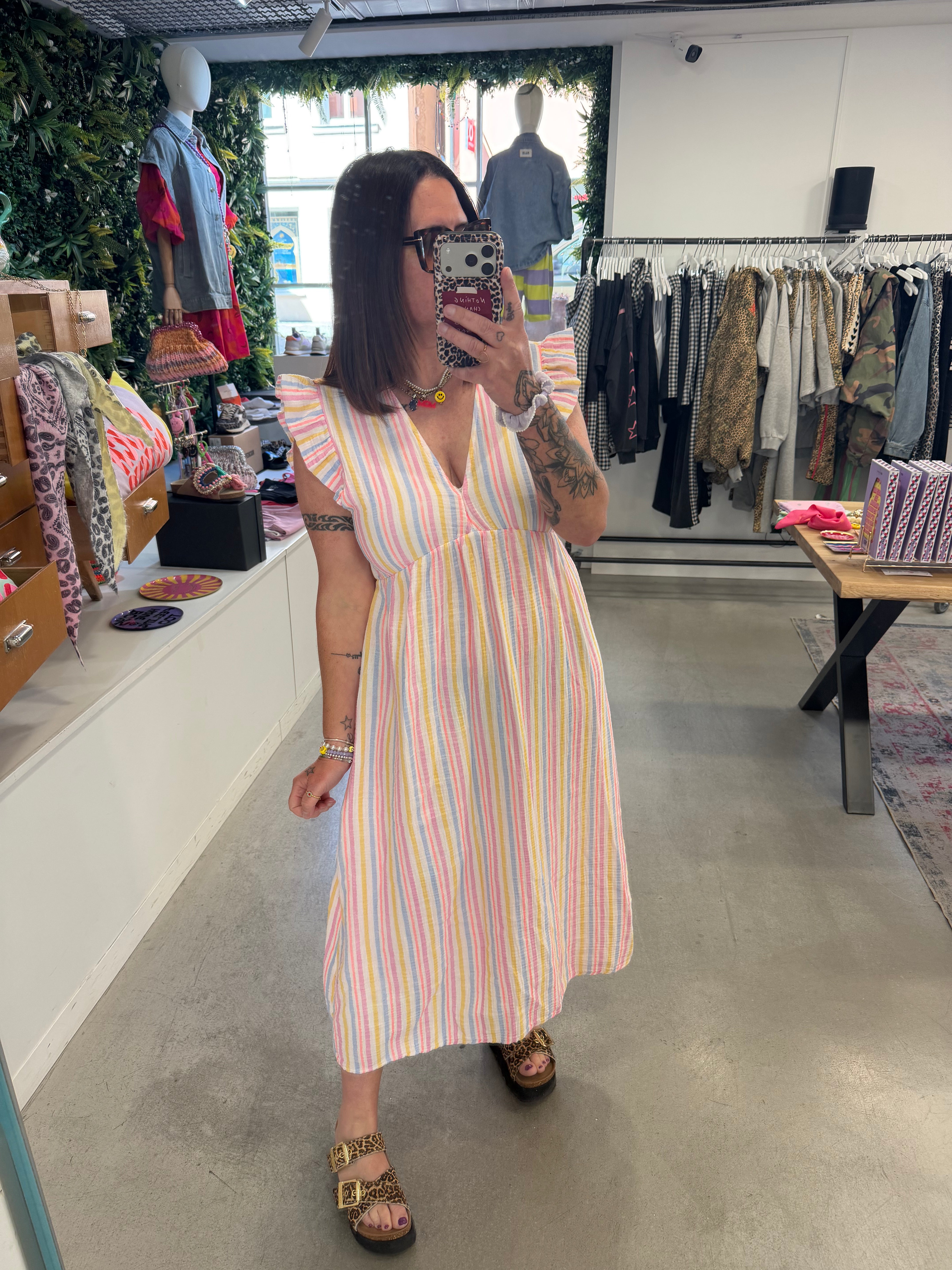 Kleid Musselin