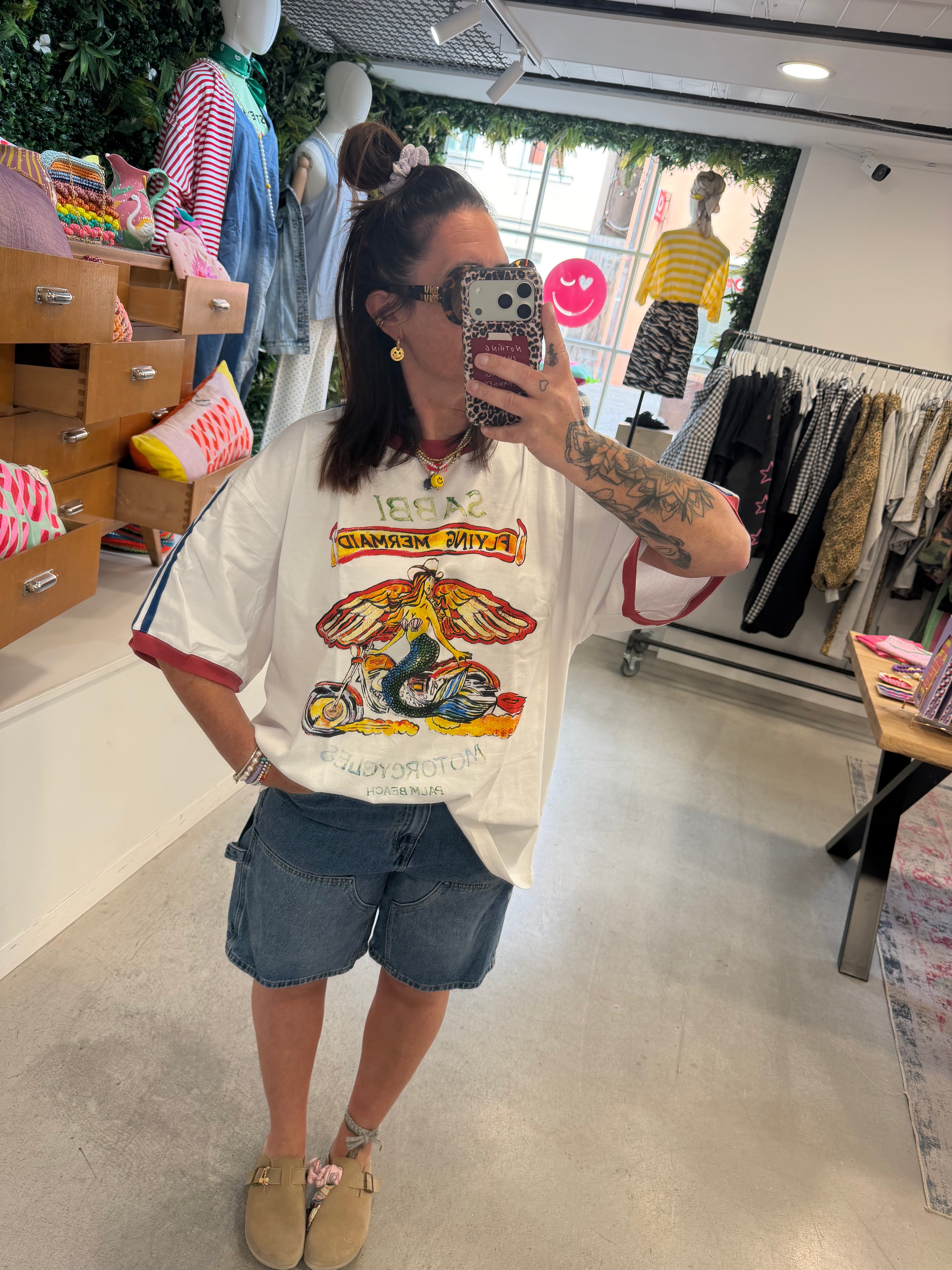 T-Shirt Sabbi Flying Mermaid