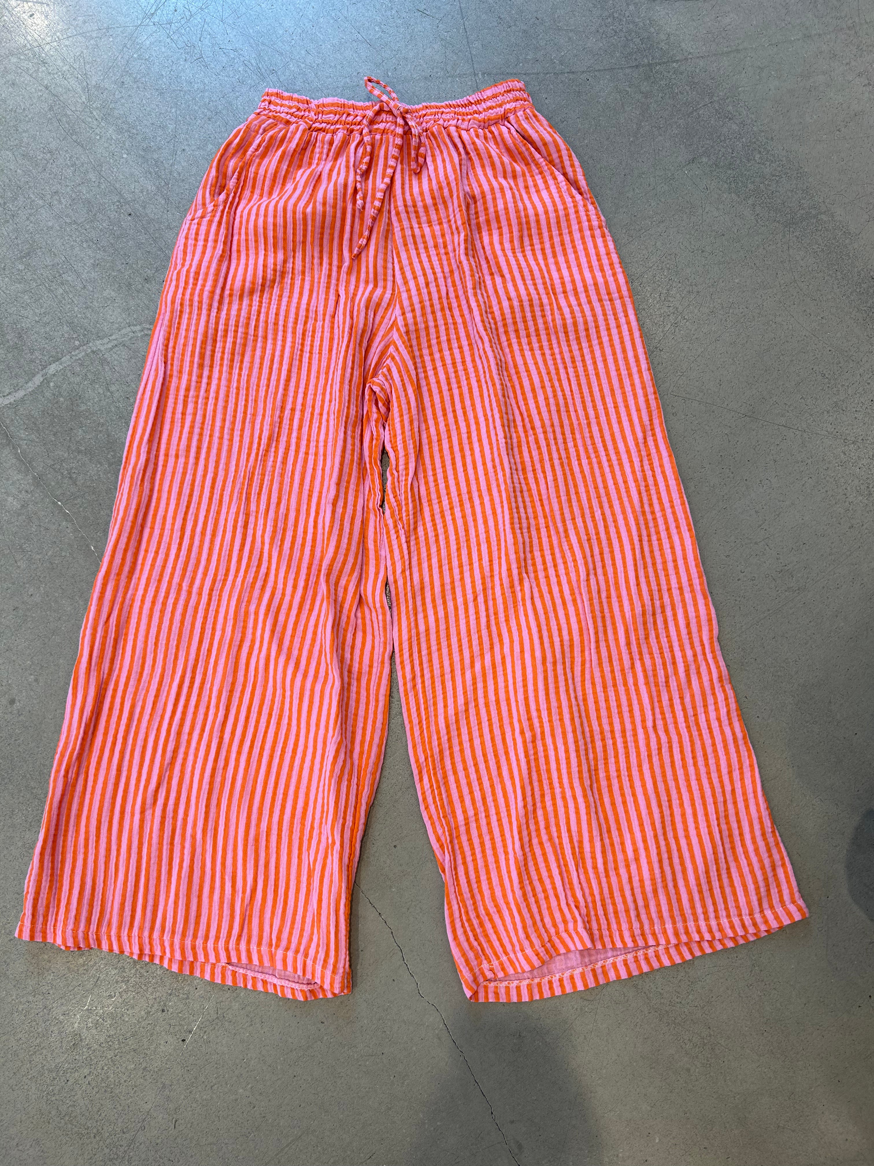 Hose Musselin Stripe