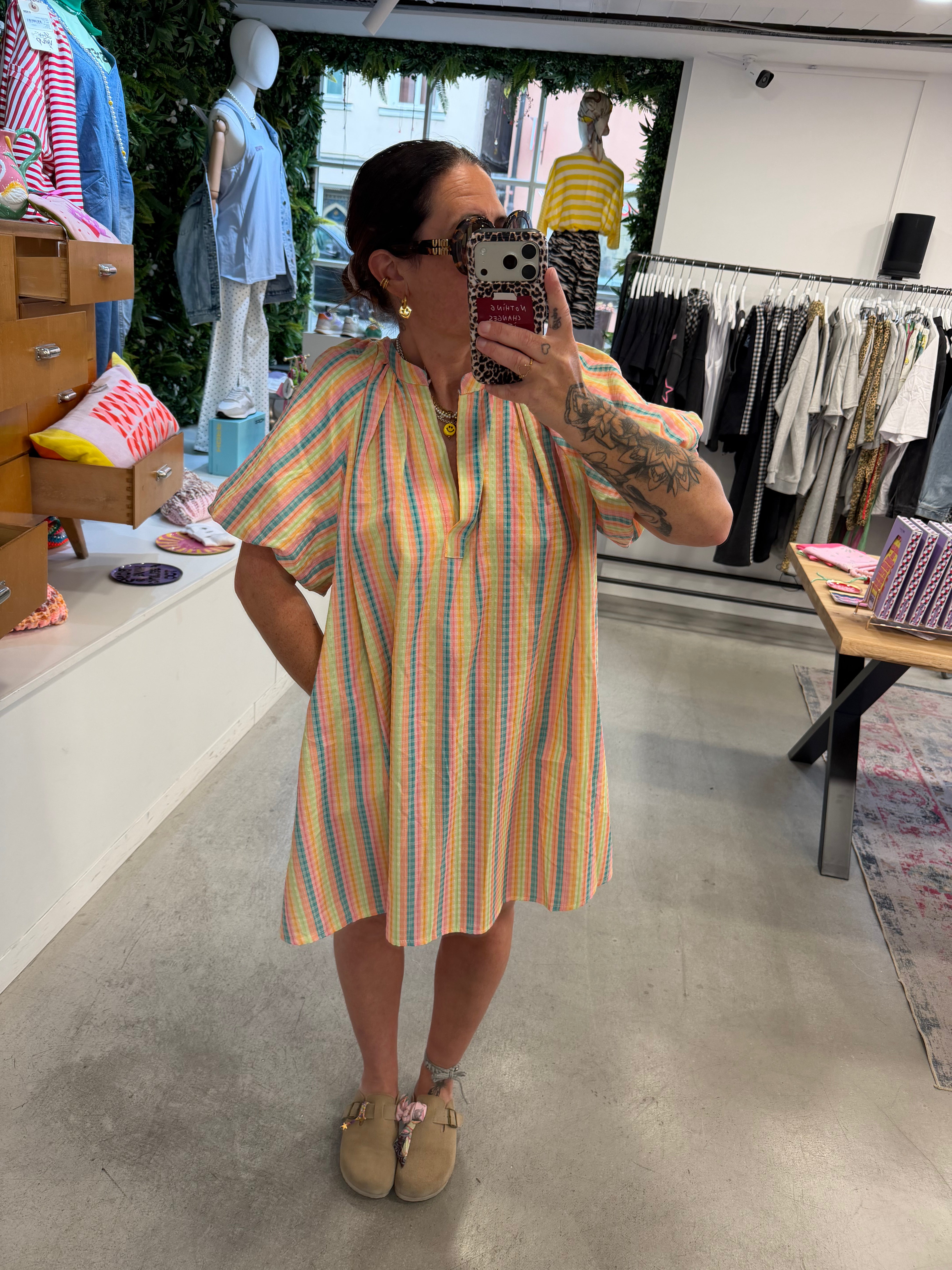 Kleid Stripe