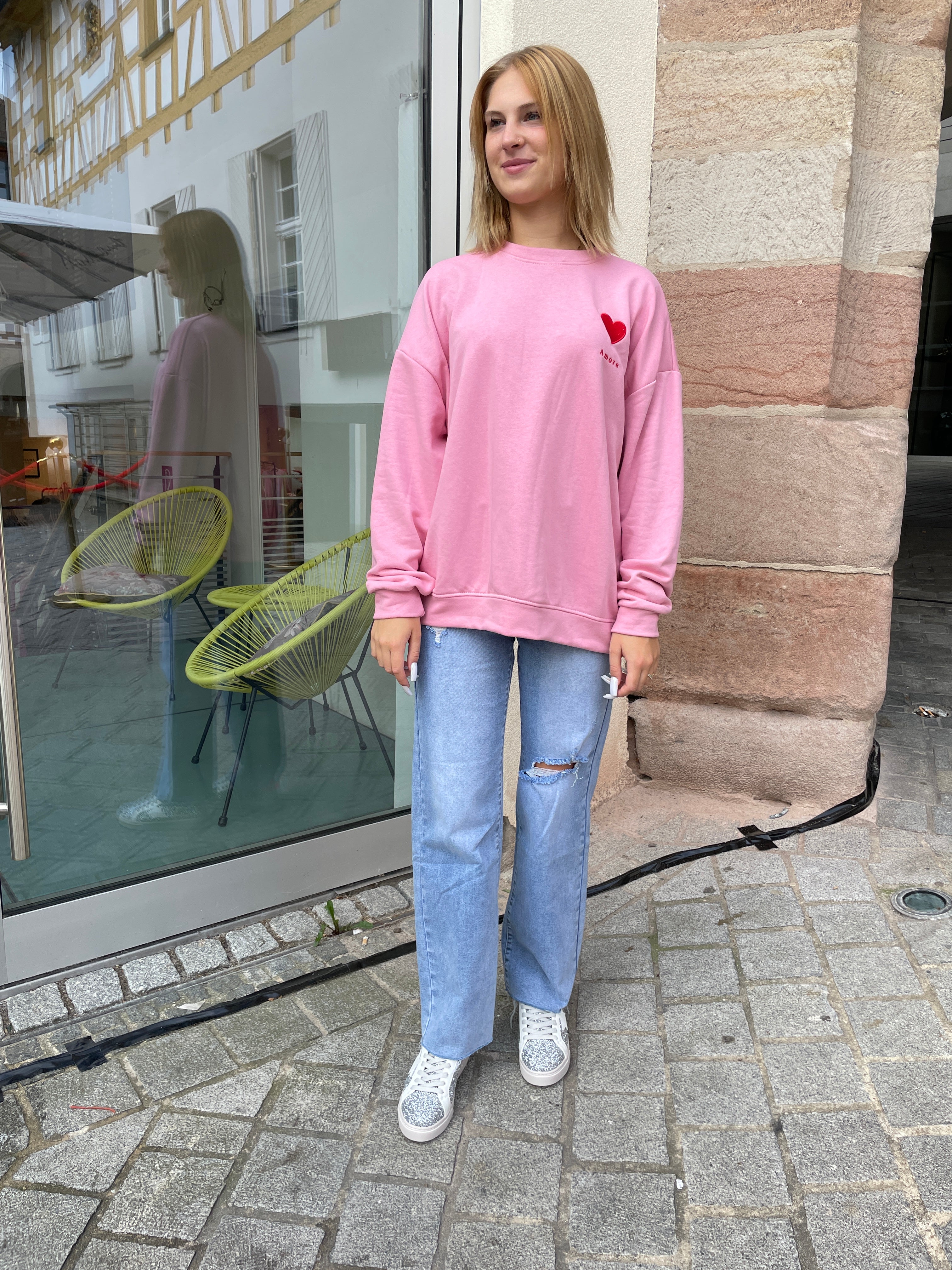 Pullover Amore Heart