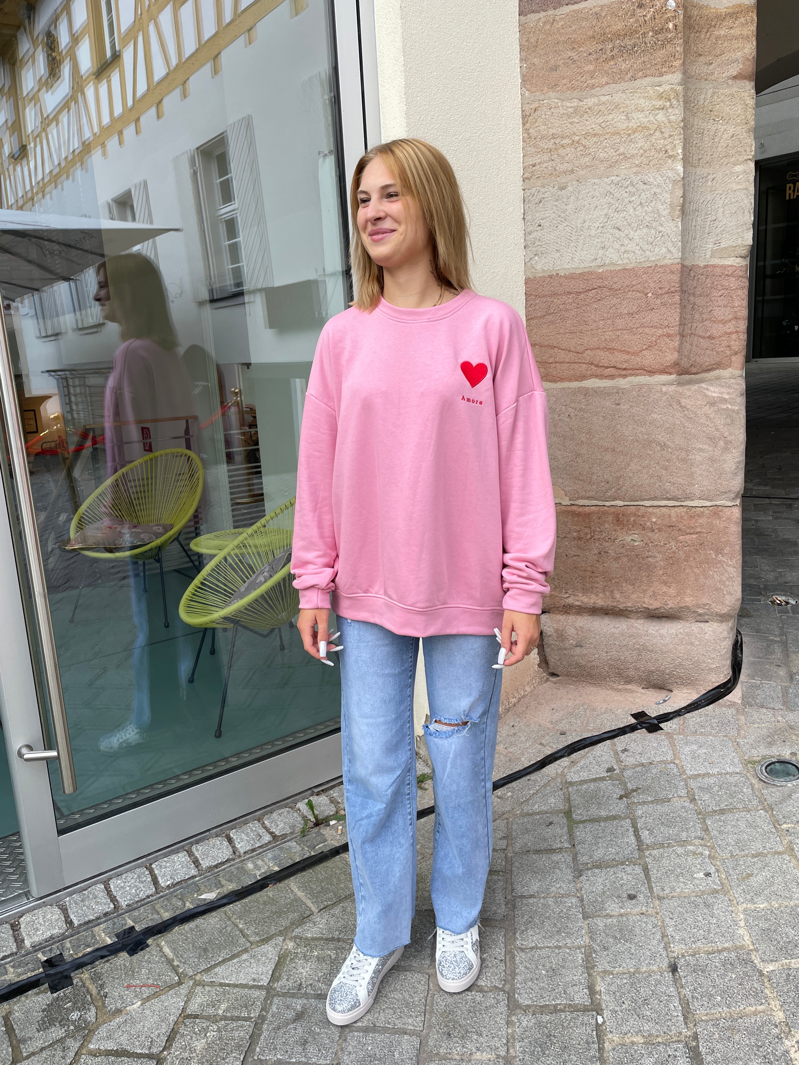 Pullover Amore Heart