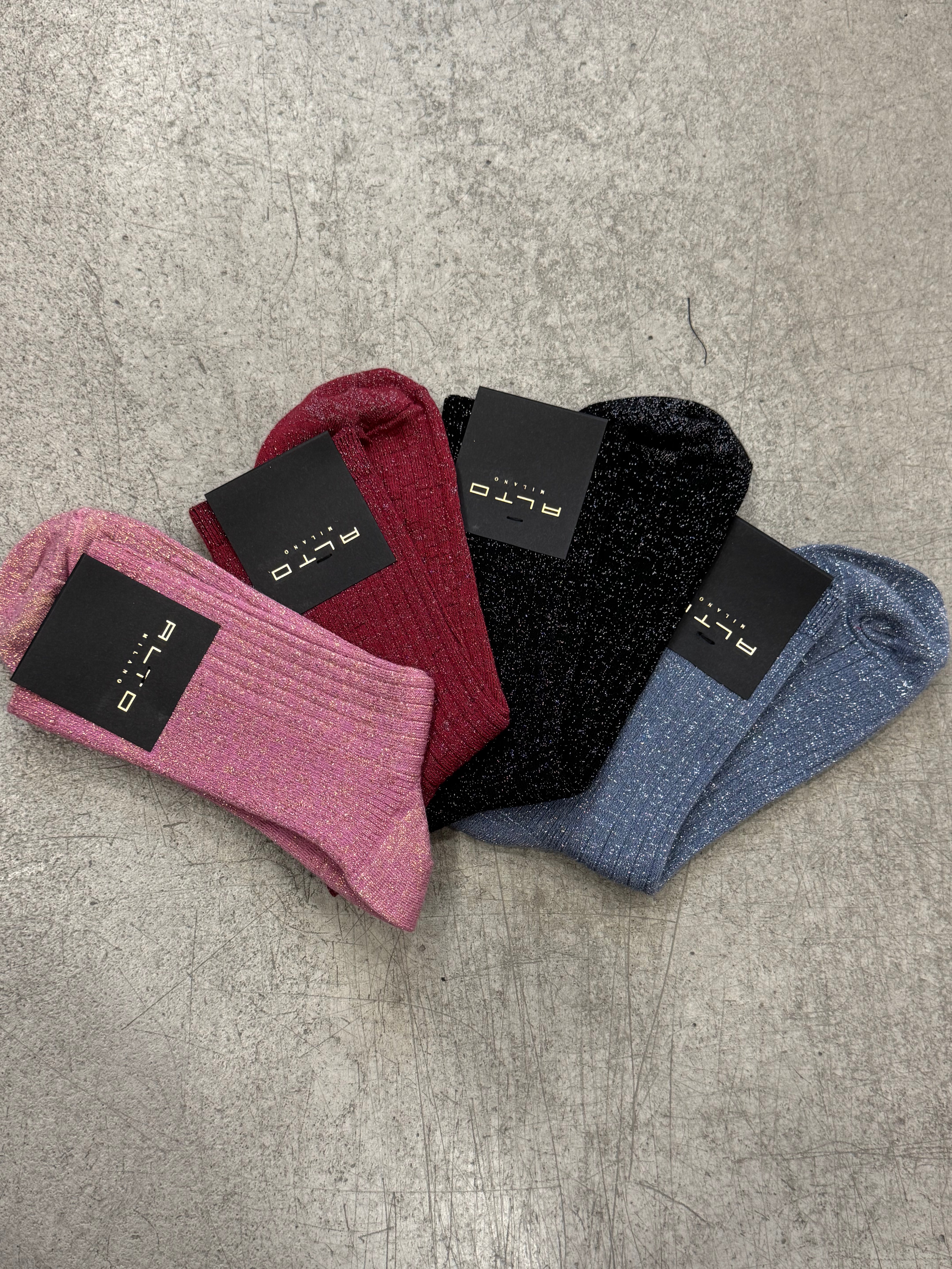 Socken ALTO Glitzer
