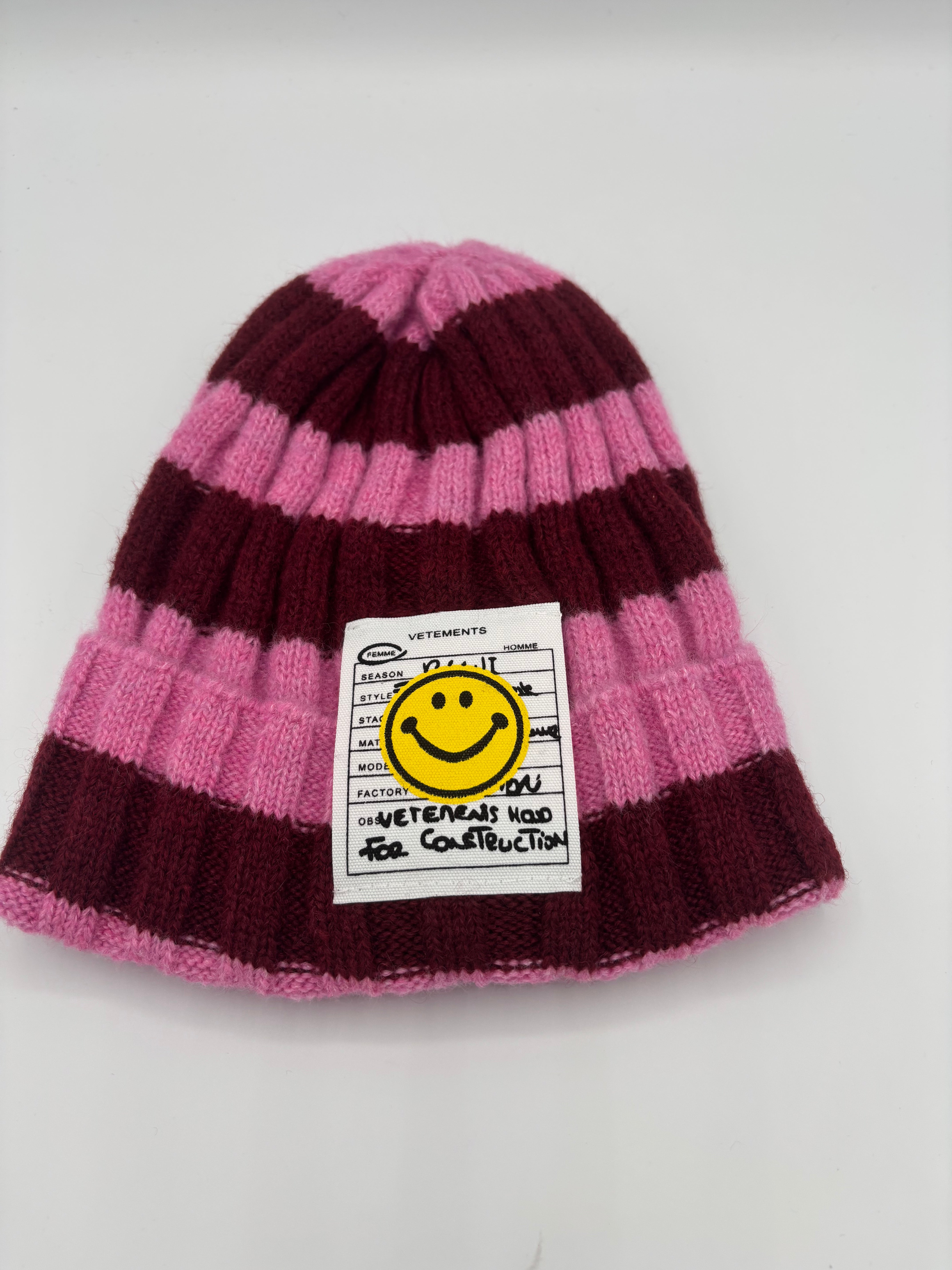 Mütze Smiley Stripe