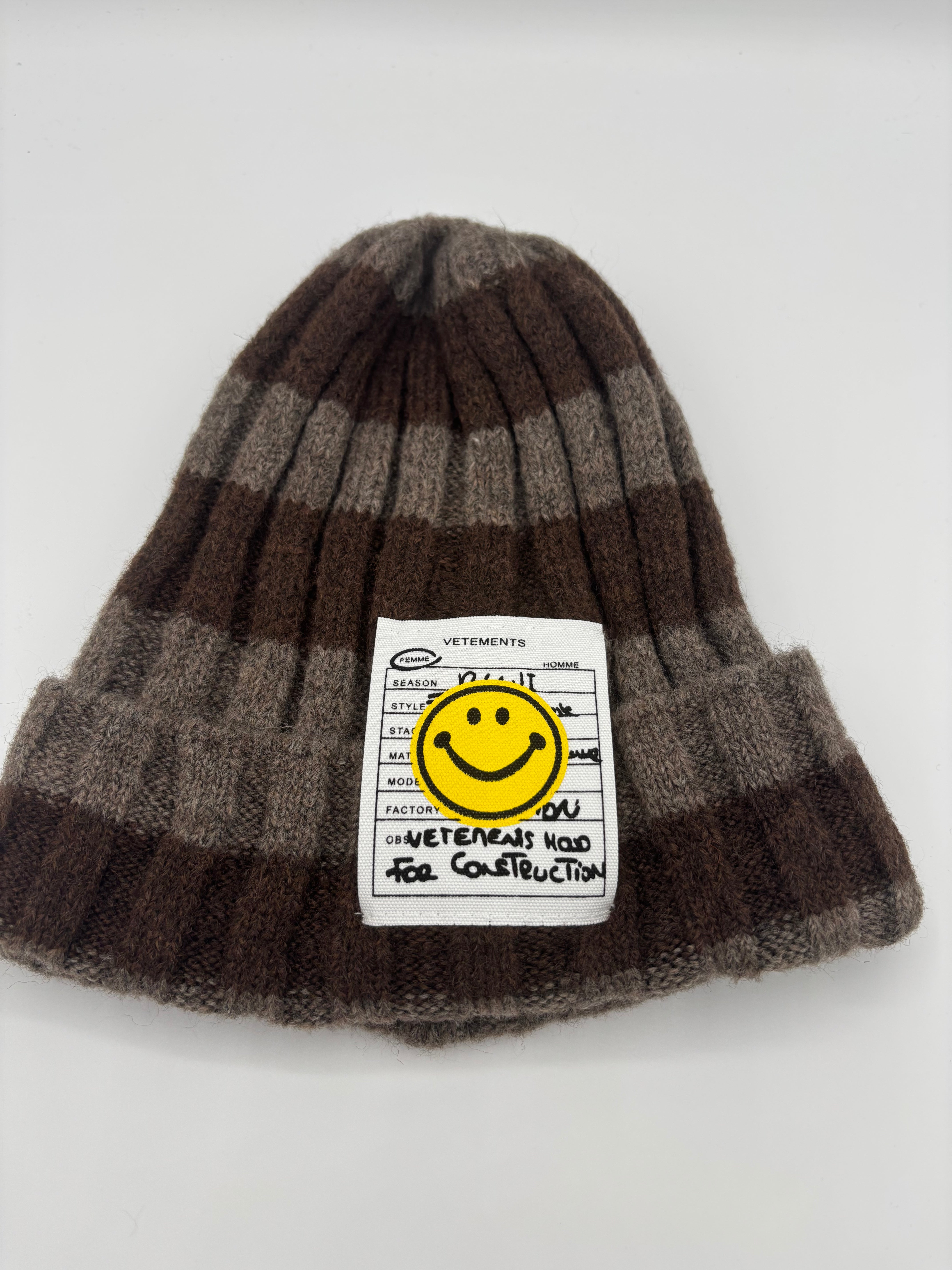 Mütze Smiley Stripe