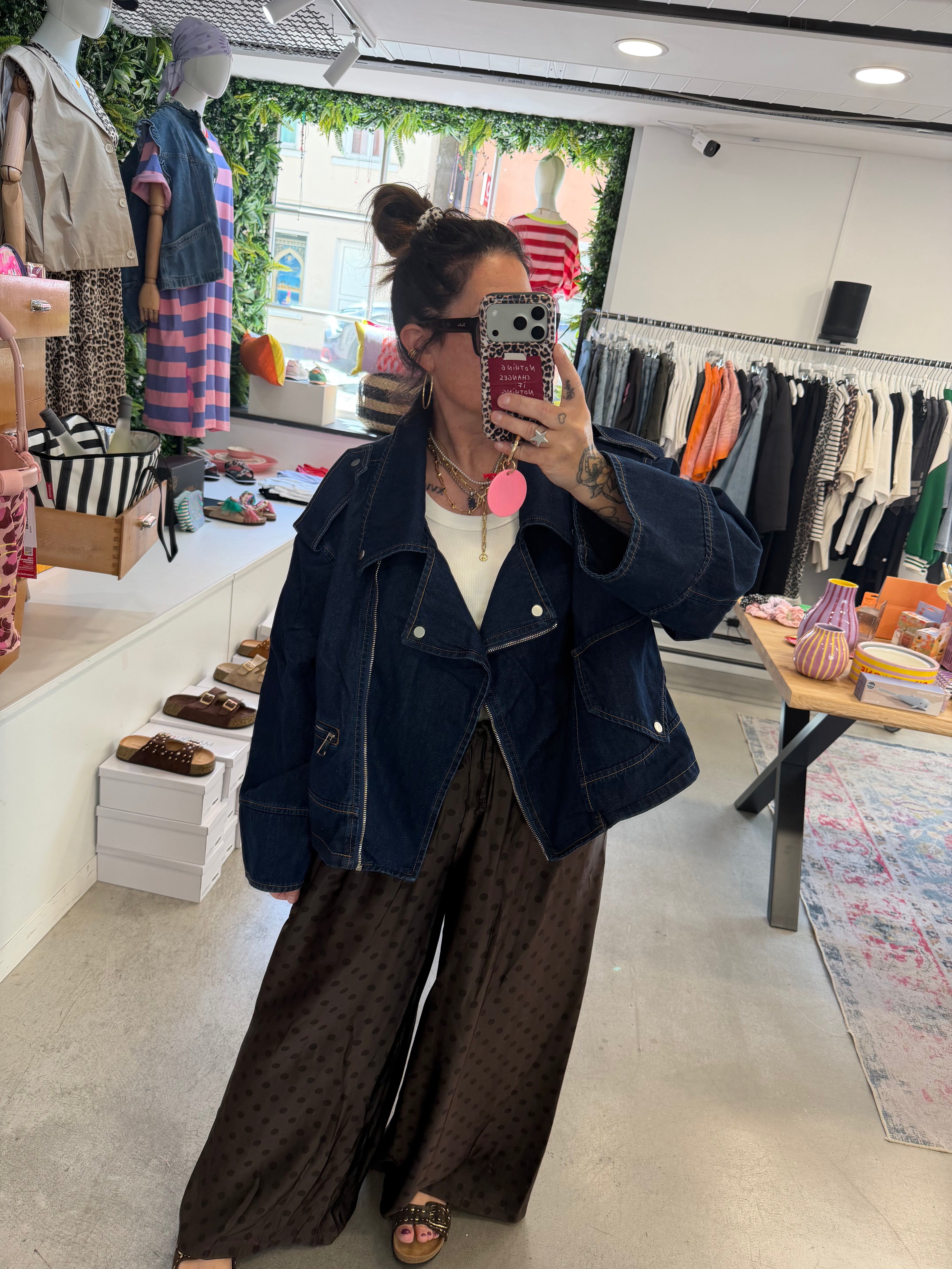 Jacke Denim Oversize