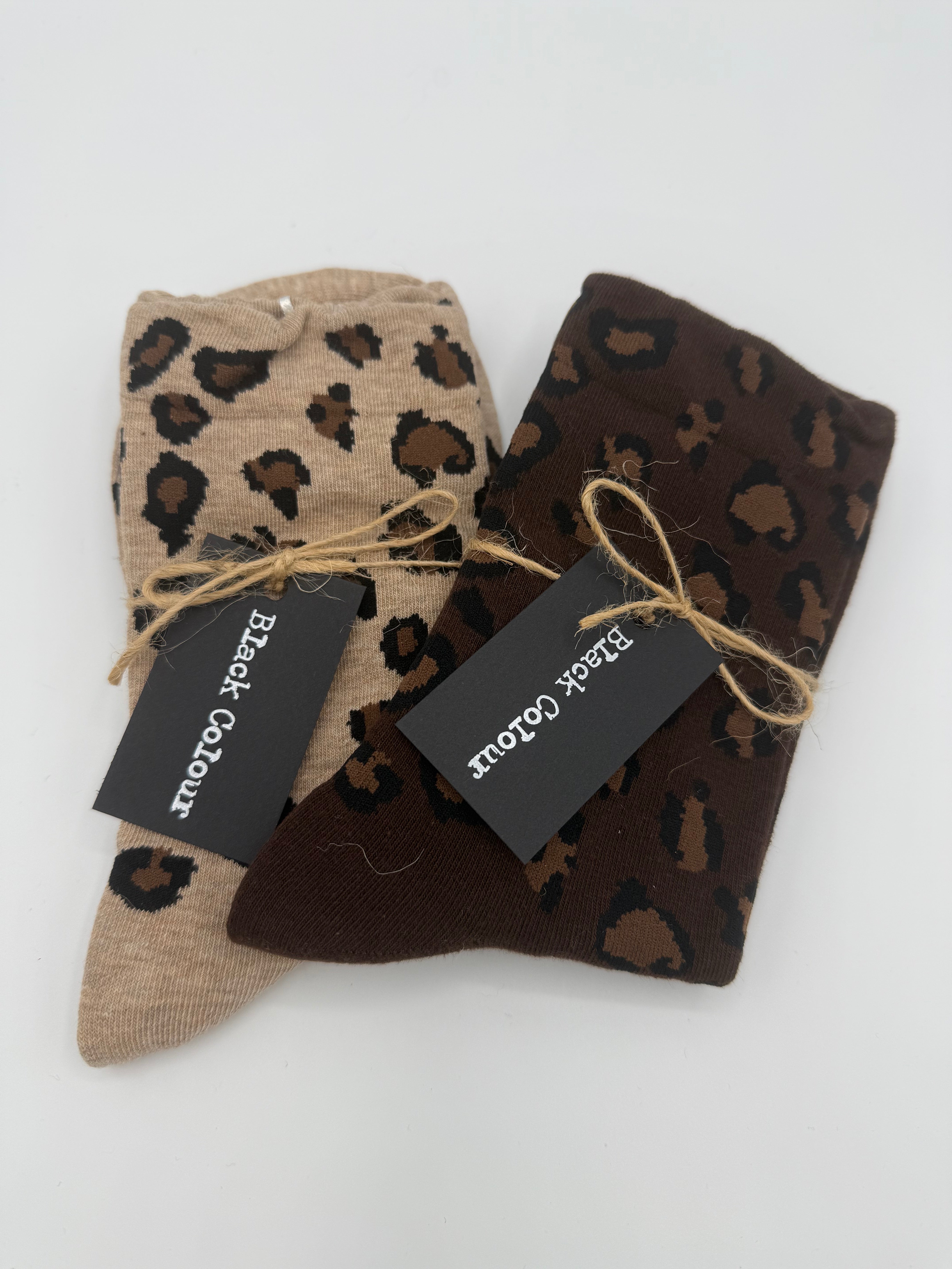 Socken Black Colour Leo