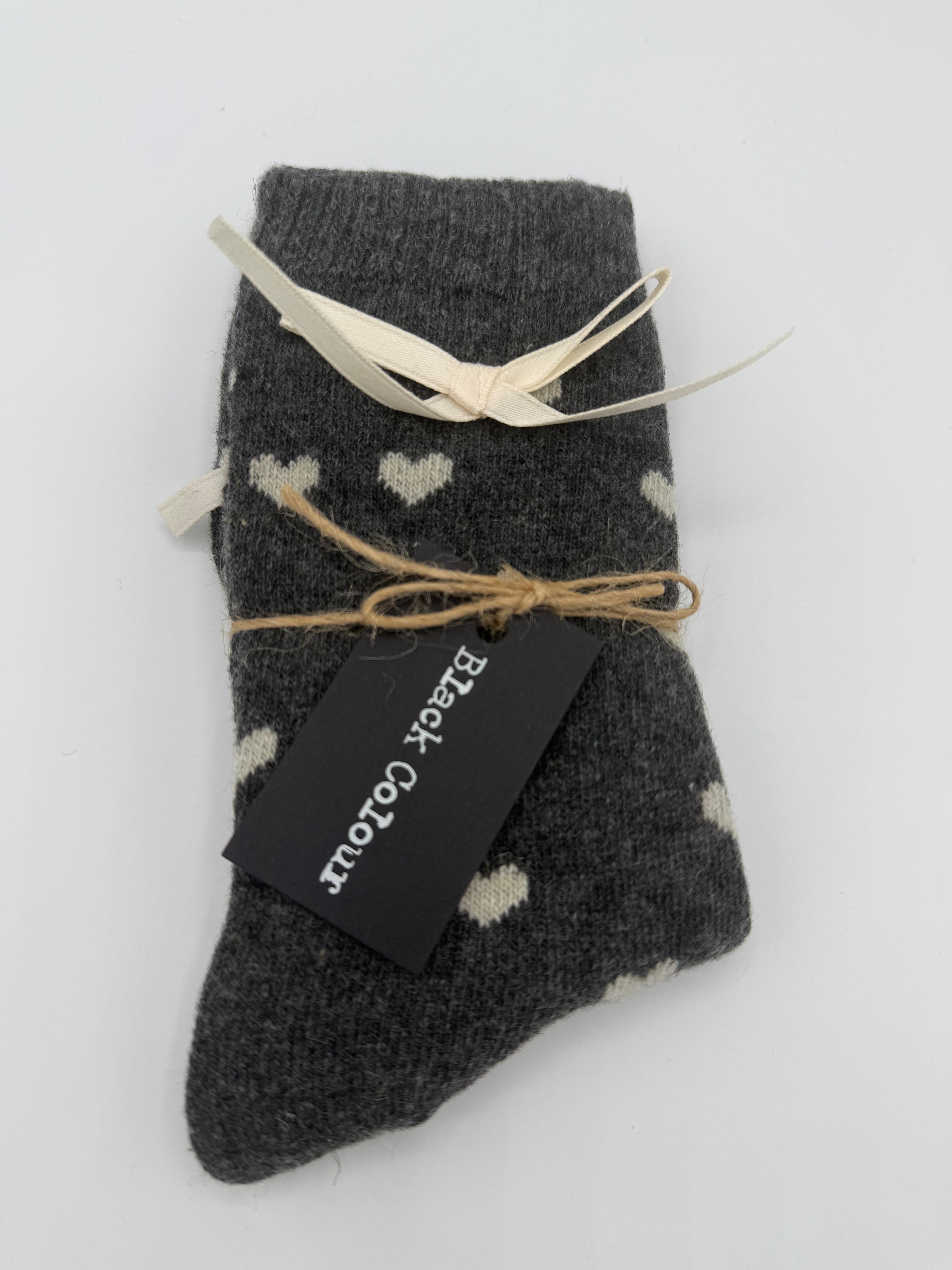Socken Black Colour