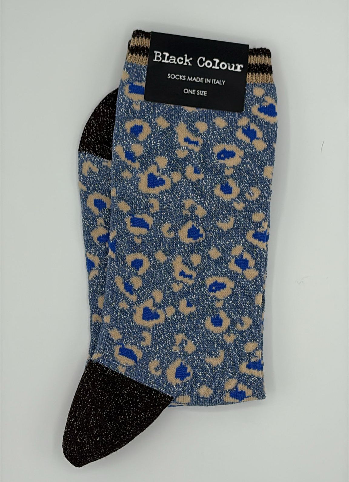 Socken Black Colour Leo