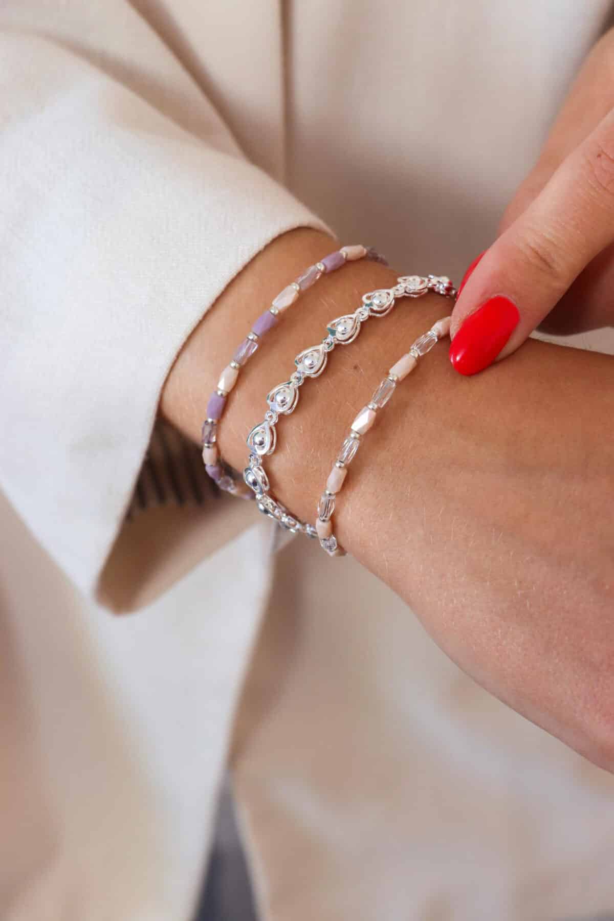 Label KIKI Round hearts bracelet