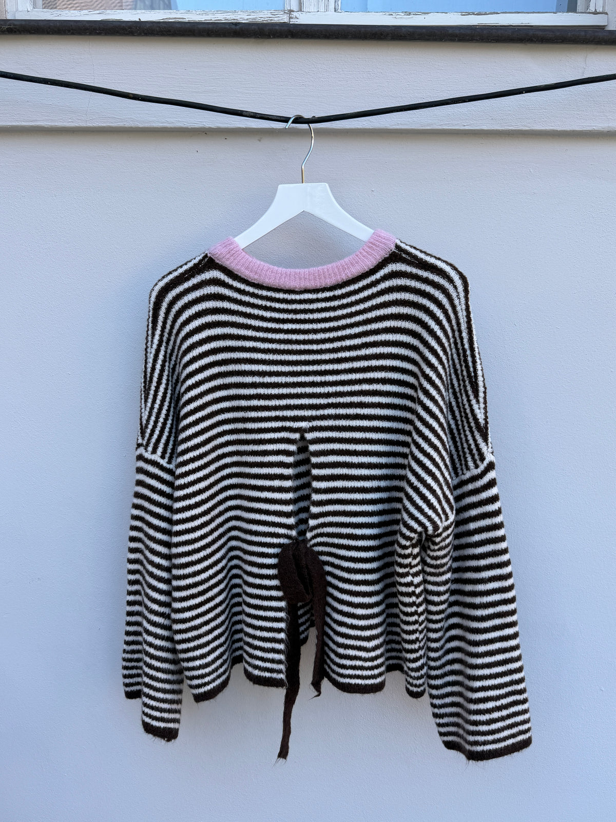 Pullover Strick Gestreift