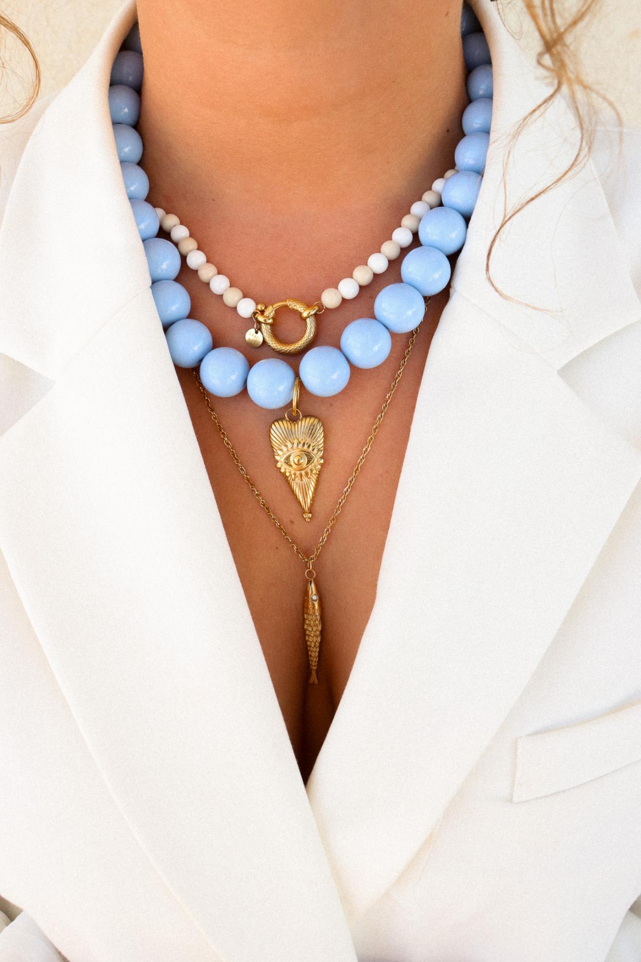 Label KIKI Catch of the day necklace
