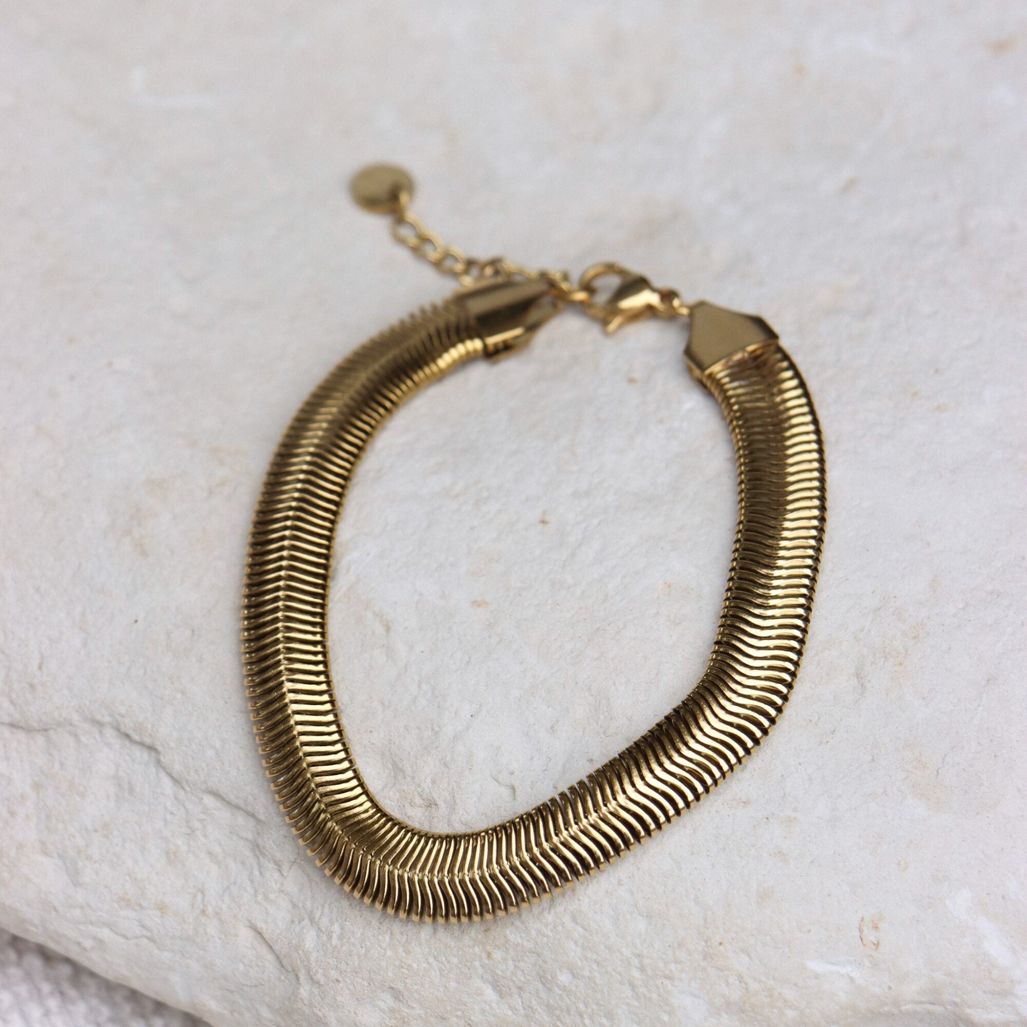 Label KIKI Flat snake bracelet