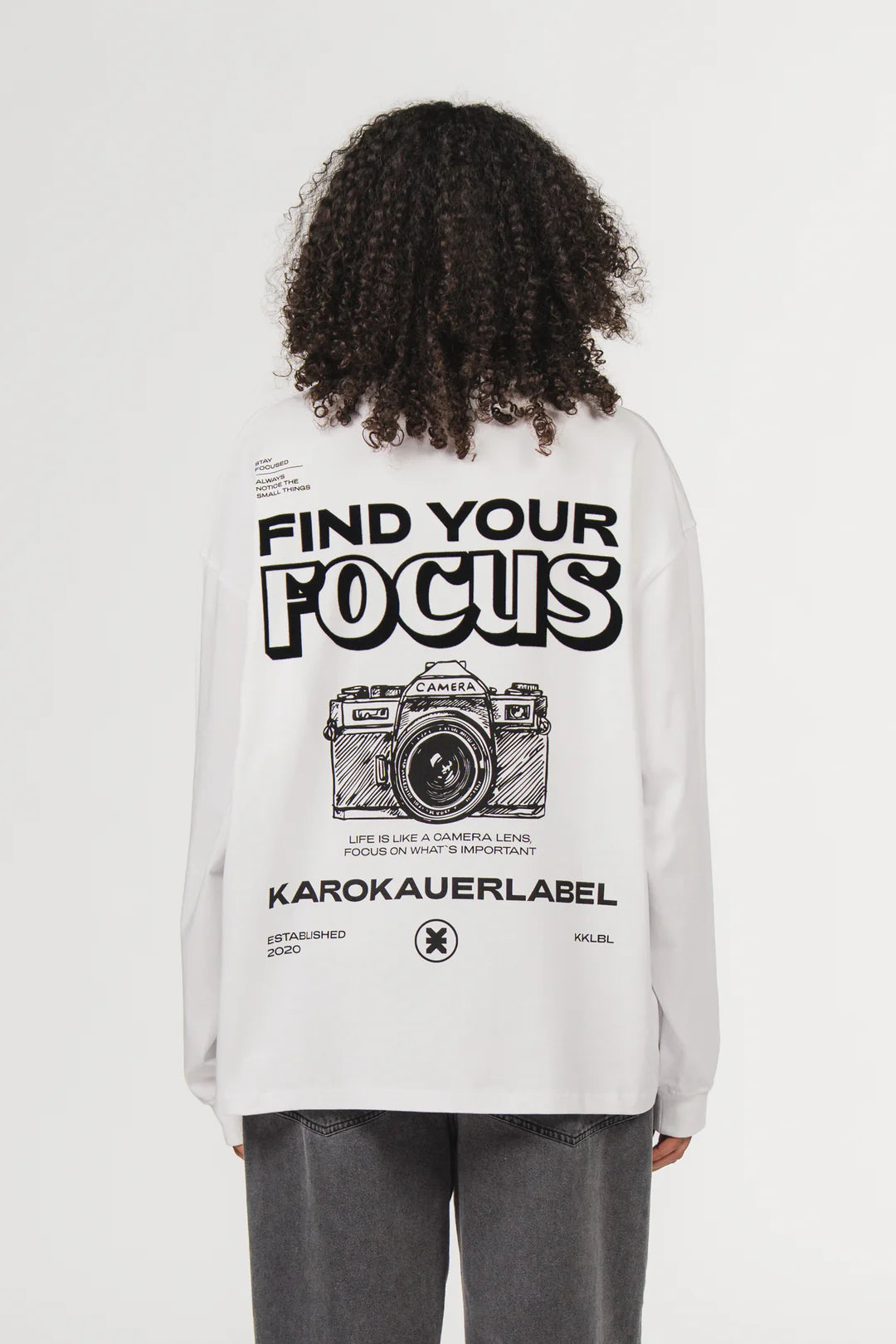 KKLBL Longsleeve White Focus