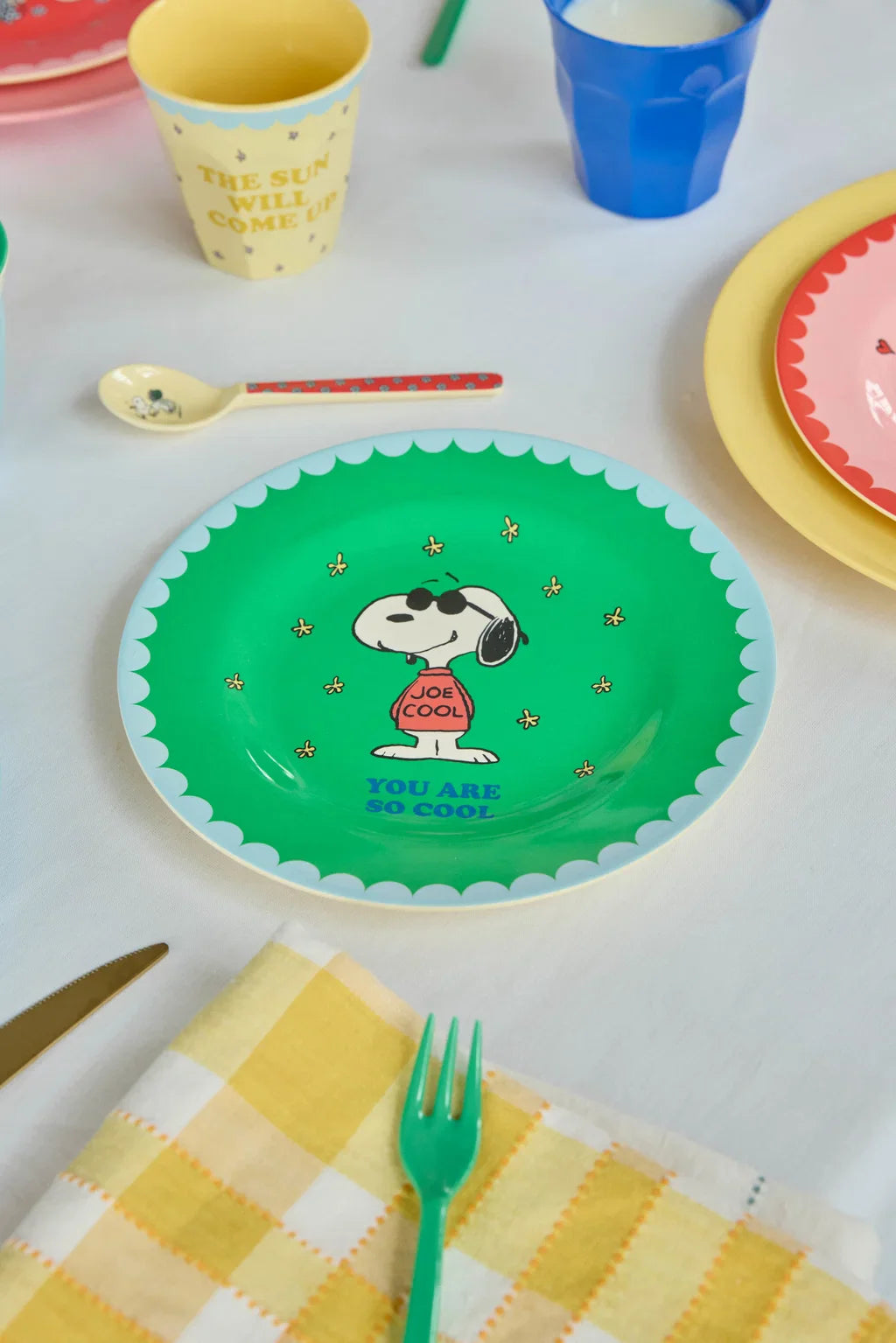 Rice Teller Snoopy Grün