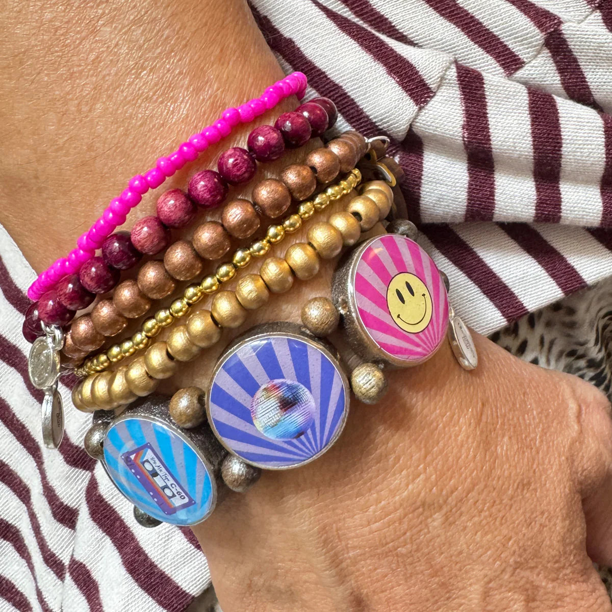 ARMBAND DISCO STATEMENT RUND