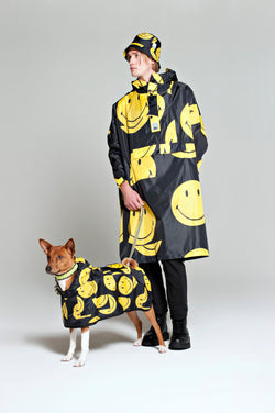 RainKiss Poncho Smiley Gelb