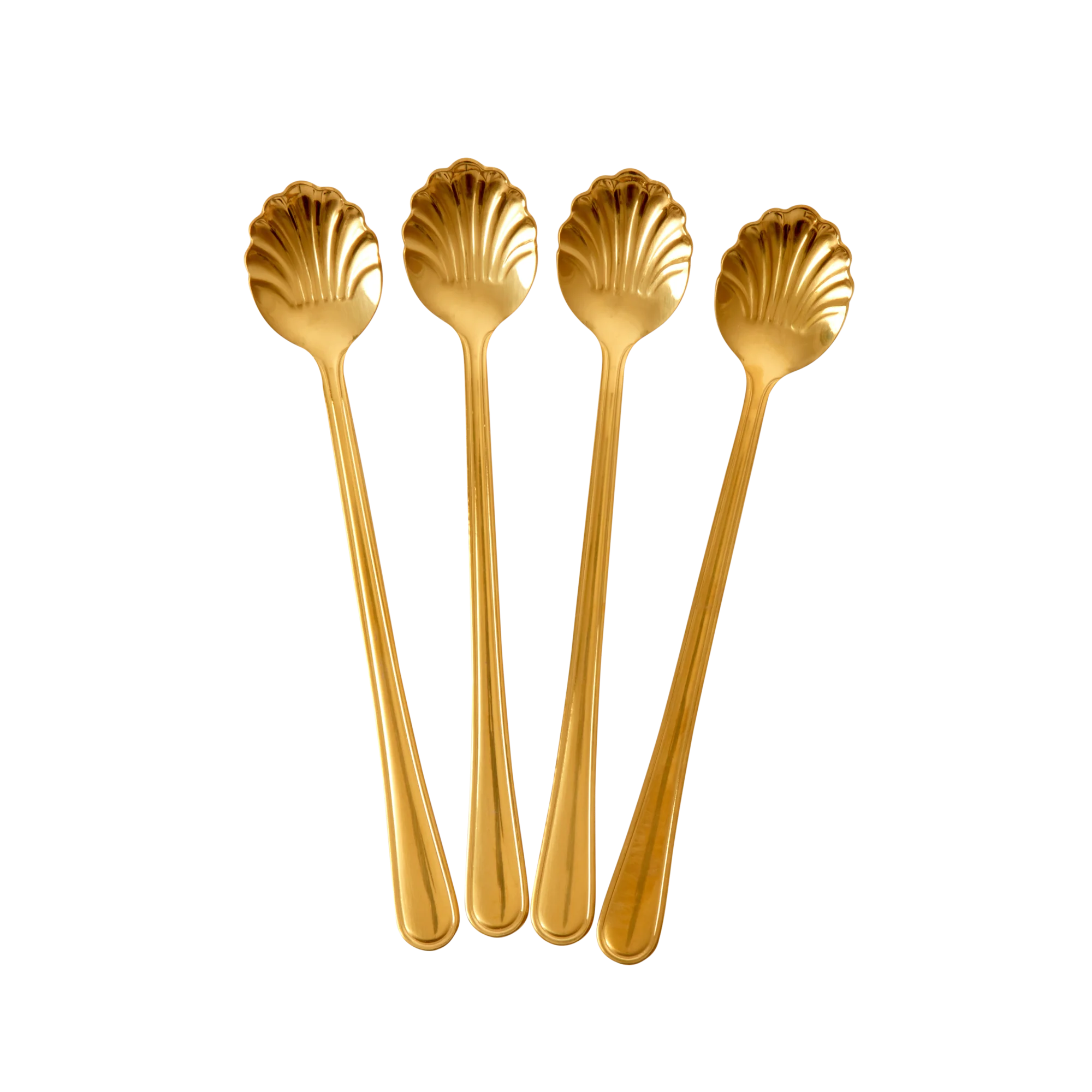 Rice Lattelöffel 4er Set Gold