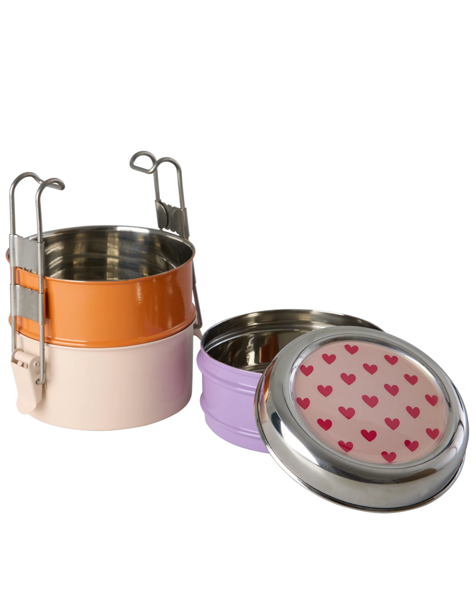 RICER Rostfreier Stahl Brotdose - Mehrfarbig