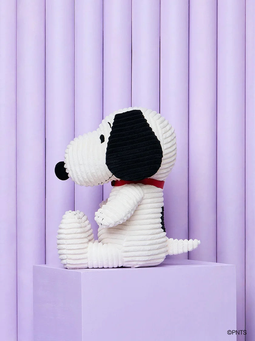 Snoopy Corduroy Cream Big