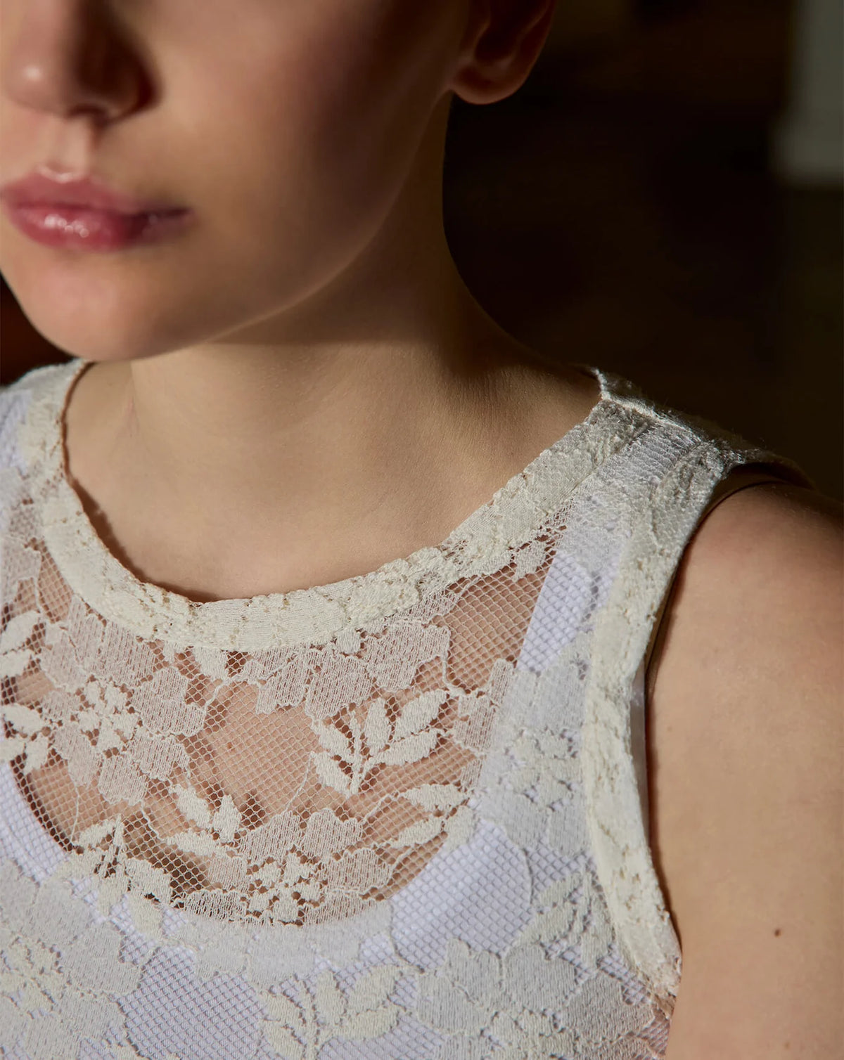 PG3 Spitzen Top GILDA – offwhite