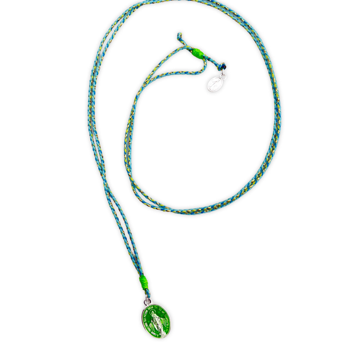 Escapulario Stringkette mit Madonnamedaillon
