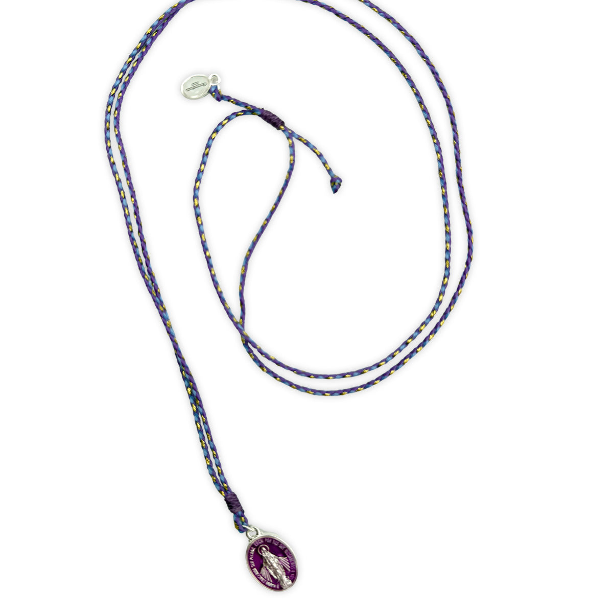 Escapulario Stringkette mit Madonnamedaillon