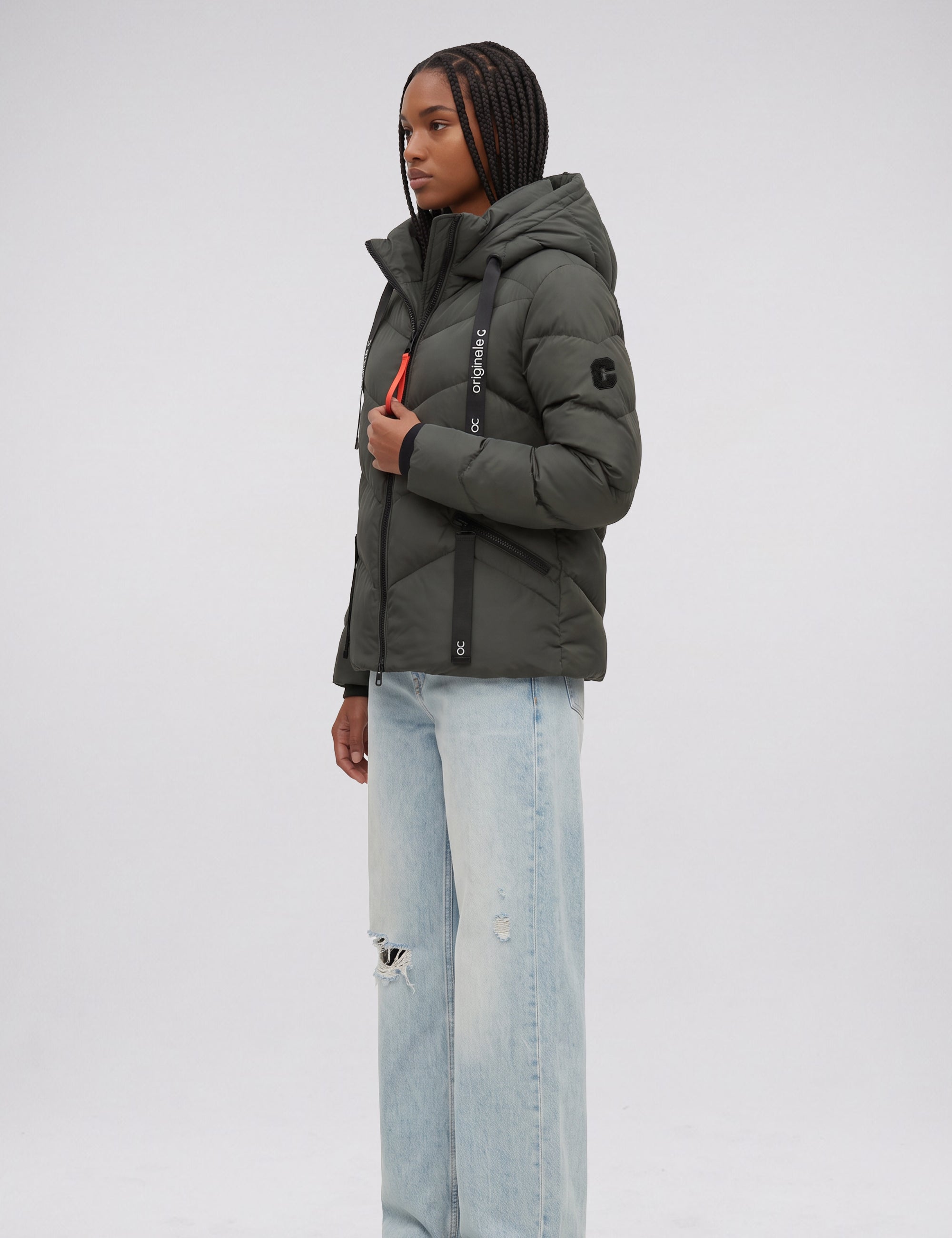 Originale C Steppjacke TESS – Green