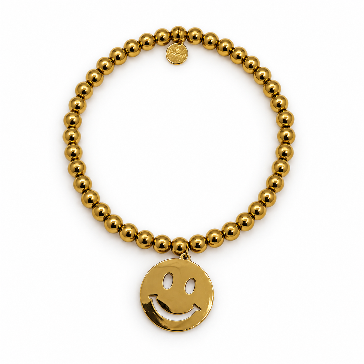 Armband Smiley Gold