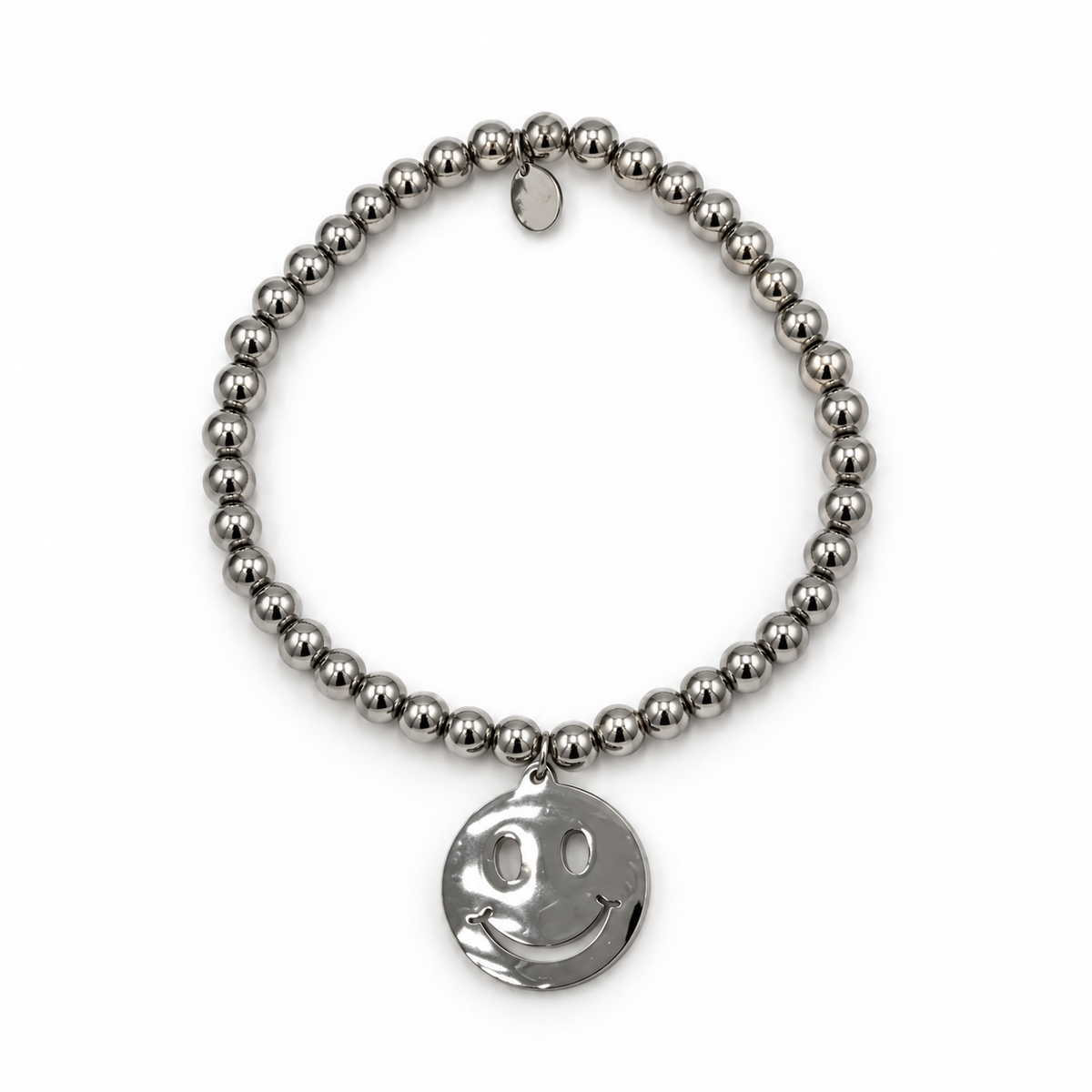 Armband Smiley Silber