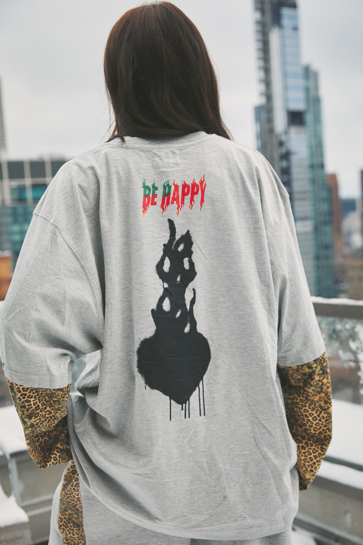 Sabbi LEOPARD LONG SLEEVE TEE