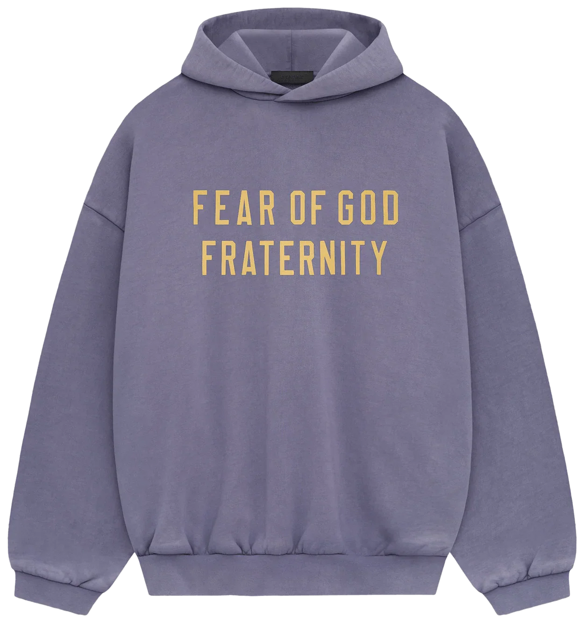 Fear of God Essentials Heavy Fleece Hoodie Lavender Vorderansicht