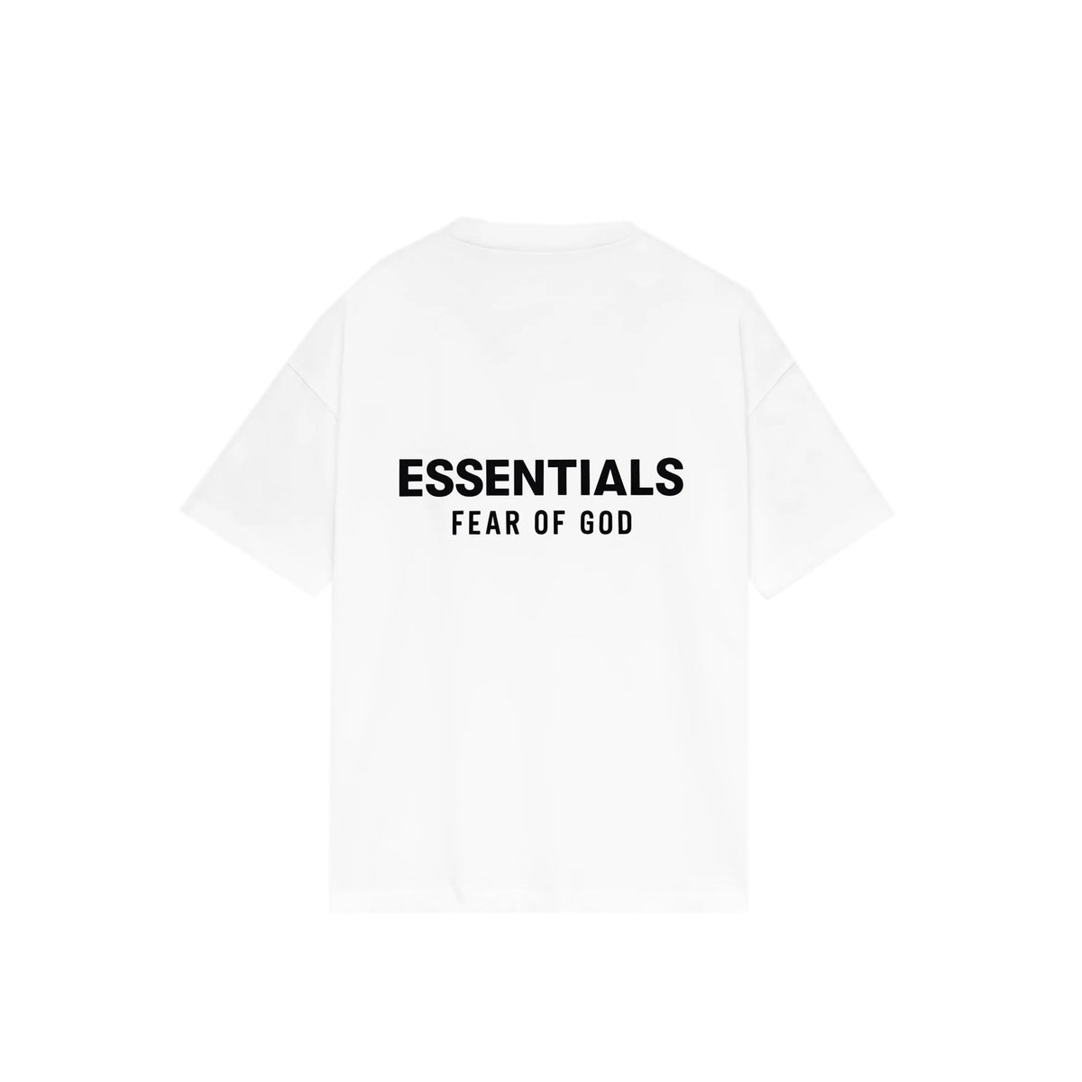 Fear of God Essentials Classic Fit T-Shirt Bright White Rückansicht