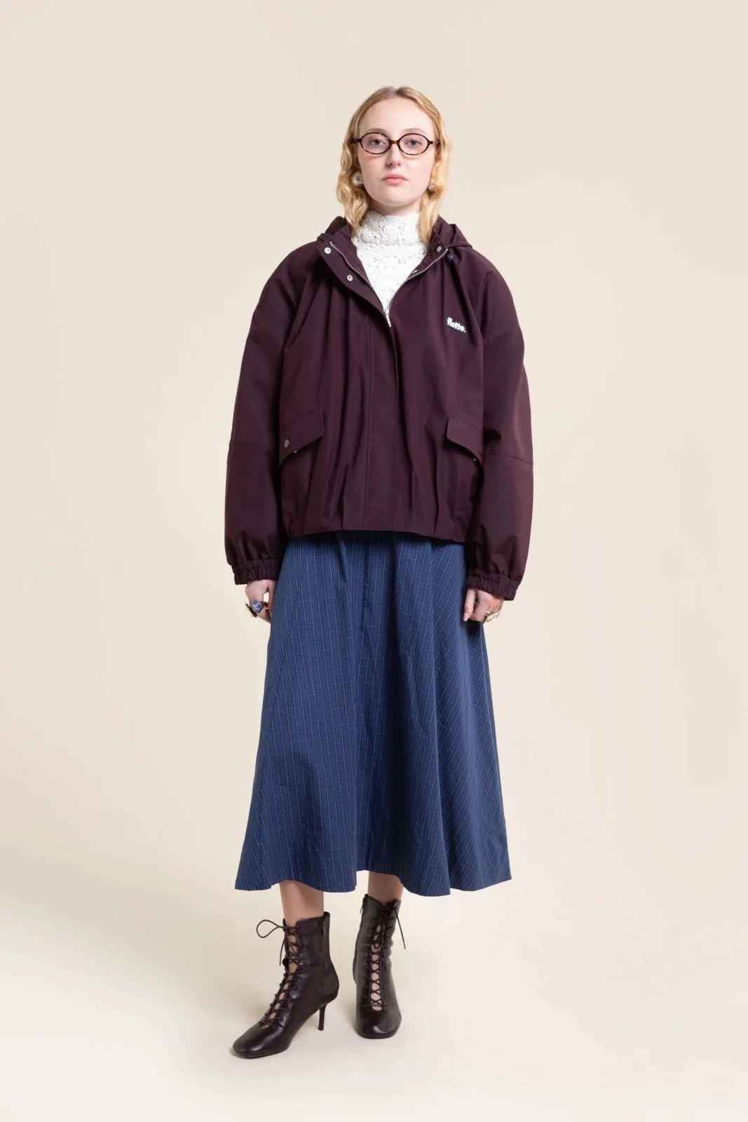 Garance - Waterproof jacket rot FLOTTE