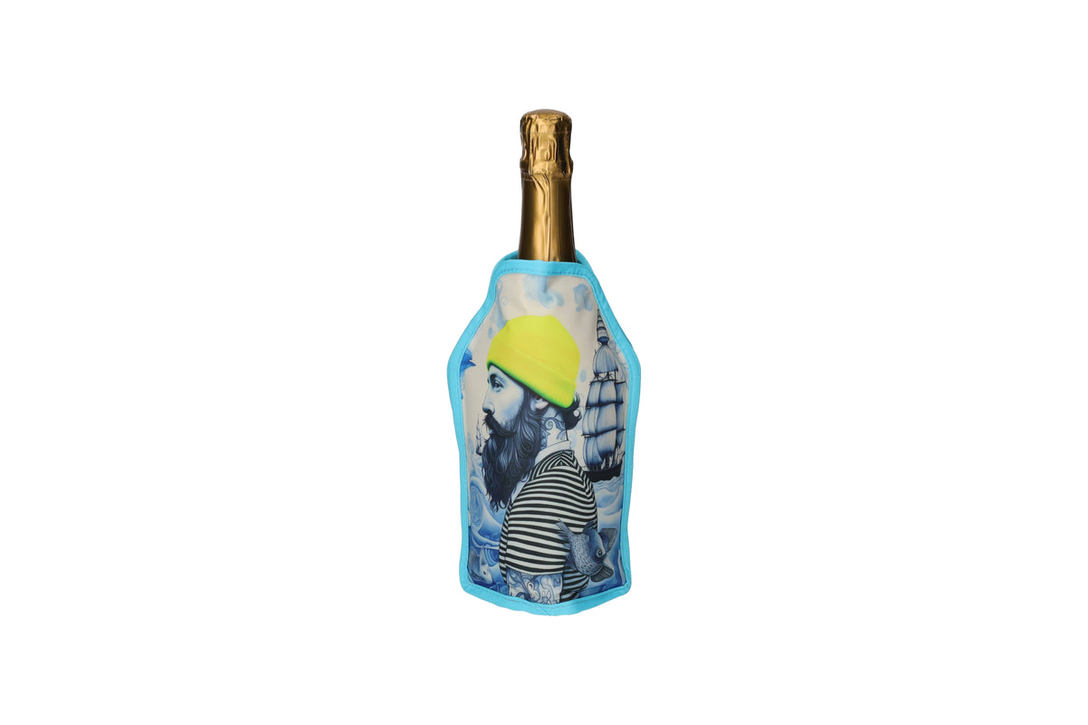 Gift Company Froid Kühlmanschette Seemann in Blau und Gelb
