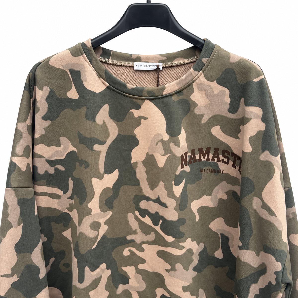 Namaste Camouflage gruen – close